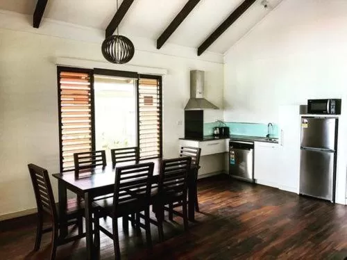 Kitchen or kitchenette in First Landing Beach Resort & Villas