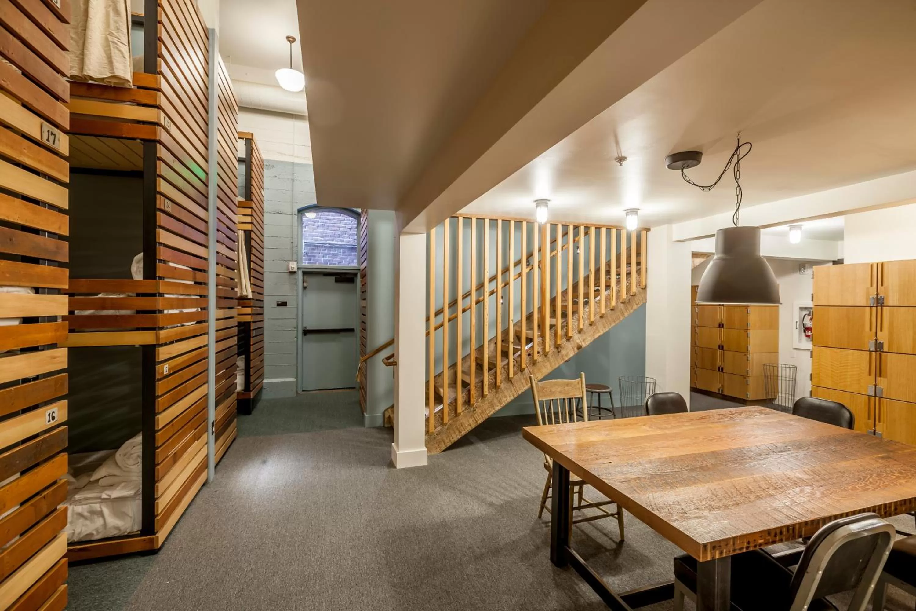 Communal lounge/ TV room in The Society Hotel