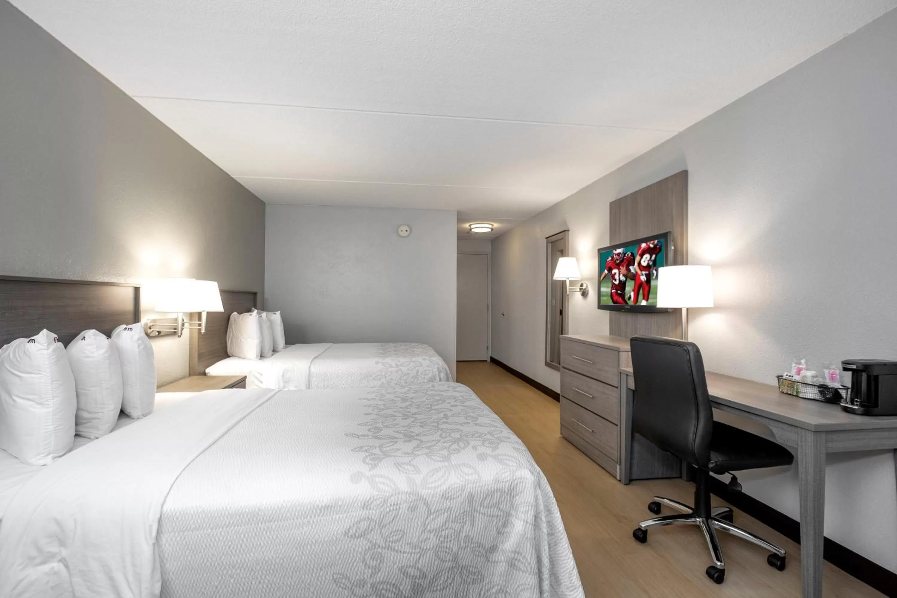 Standard Room with Two Double Beds Disability Access Smoke Free in Red Roof Inn PLUS Boston - Mansfield - Foxboro