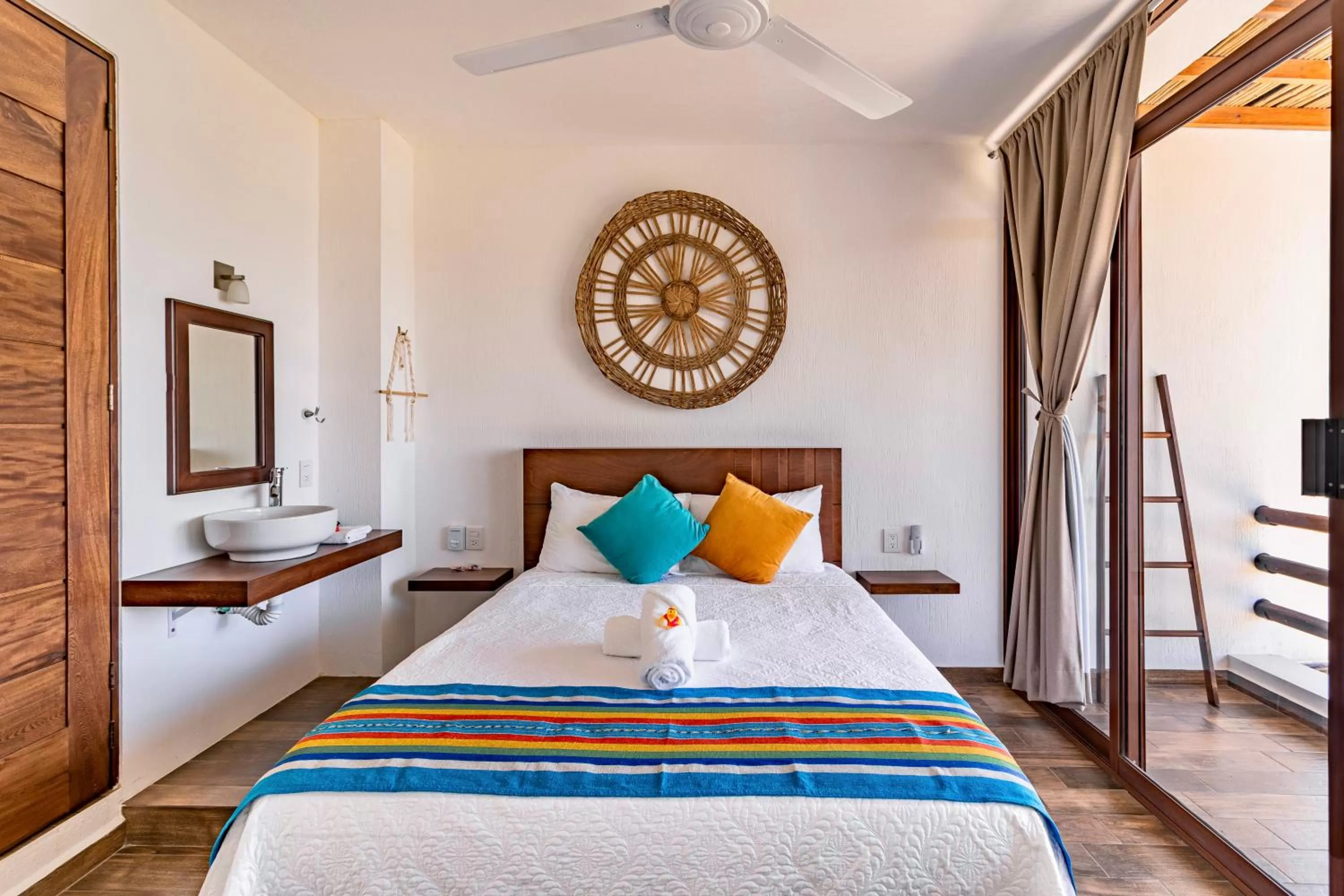 Bed in Punta Kai Hotel Hostal