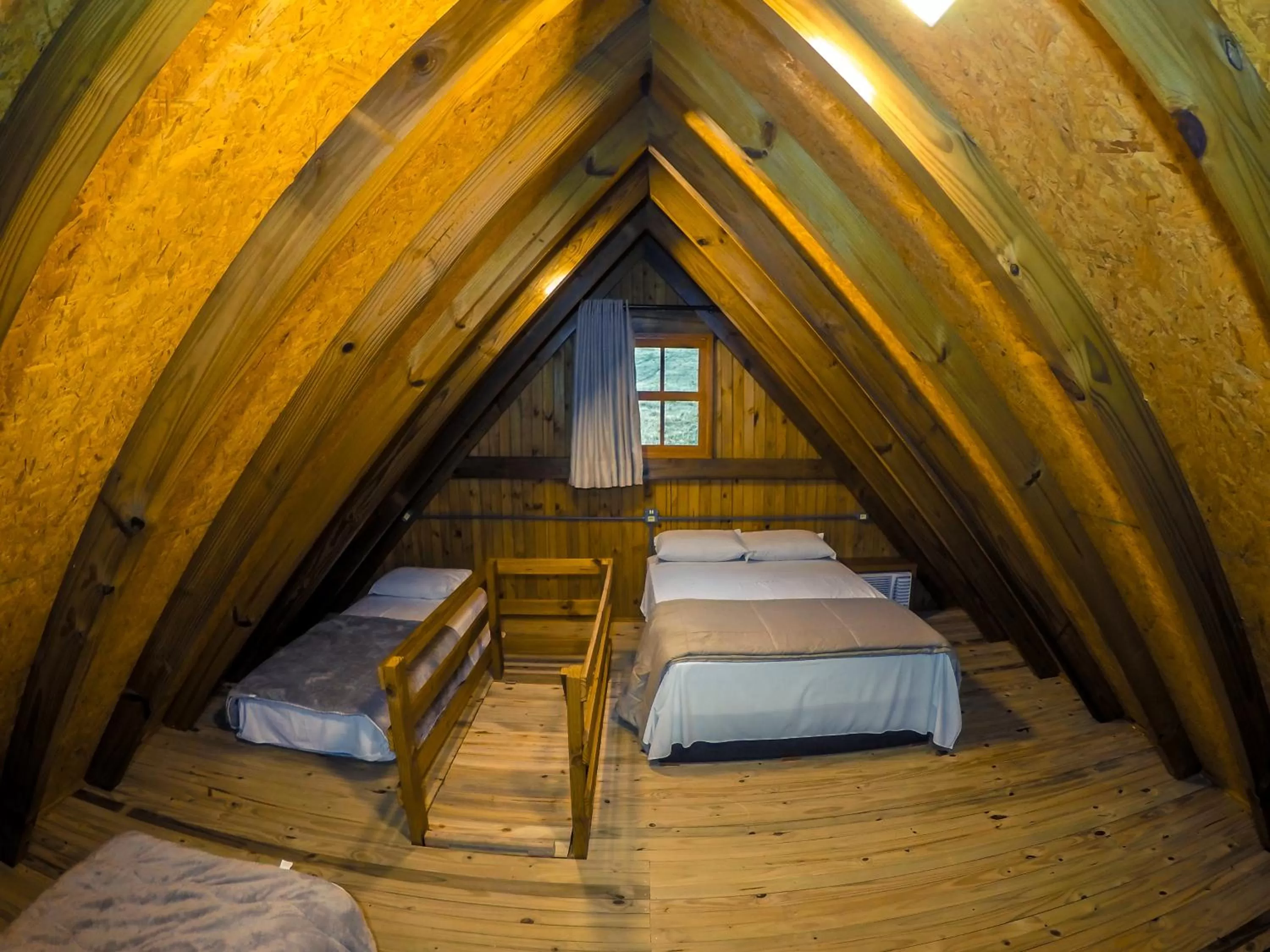 Bed in Hotel Guerra - Pousada Montebelo