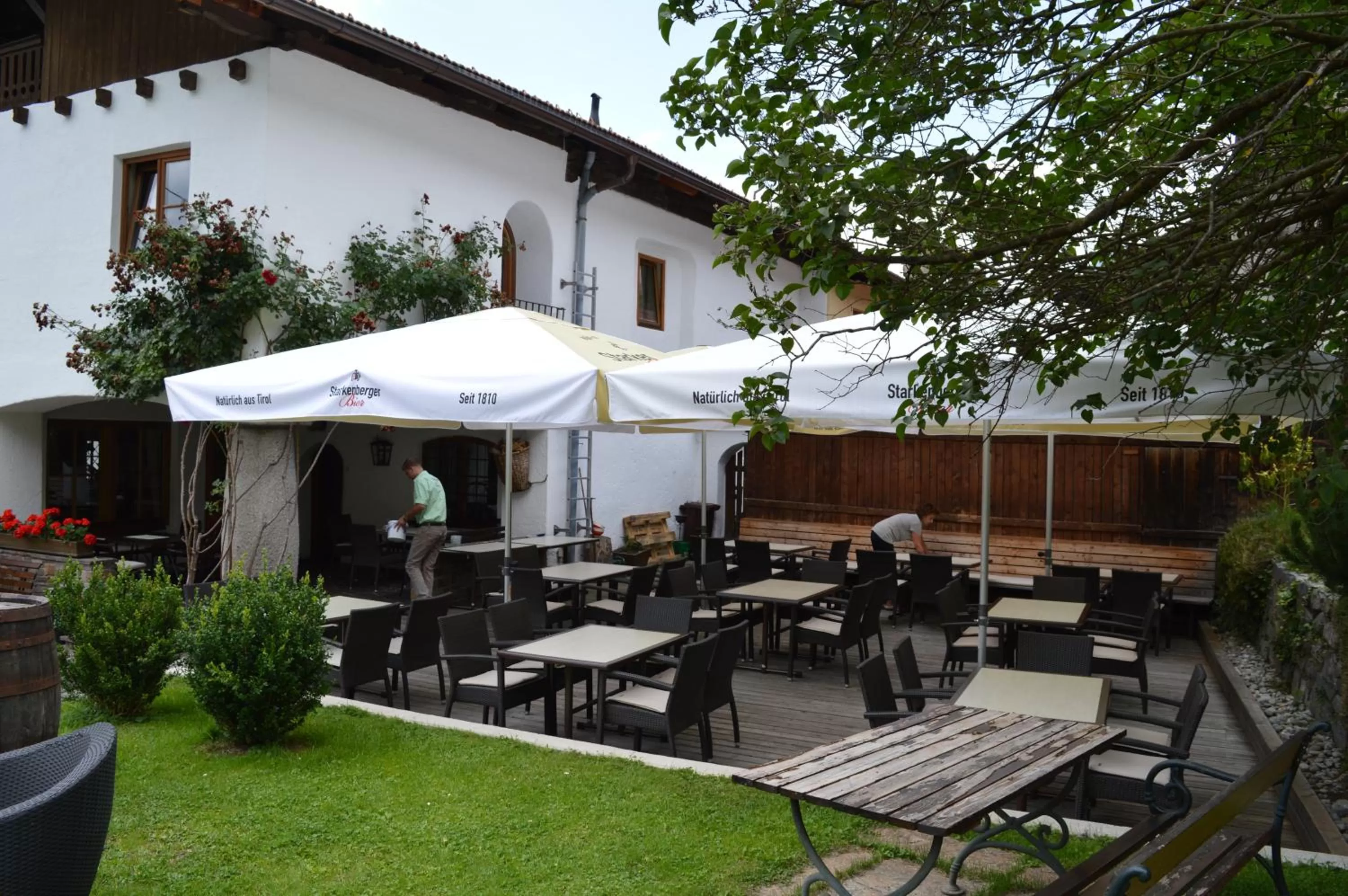 Garden in Gasthof zum Stern