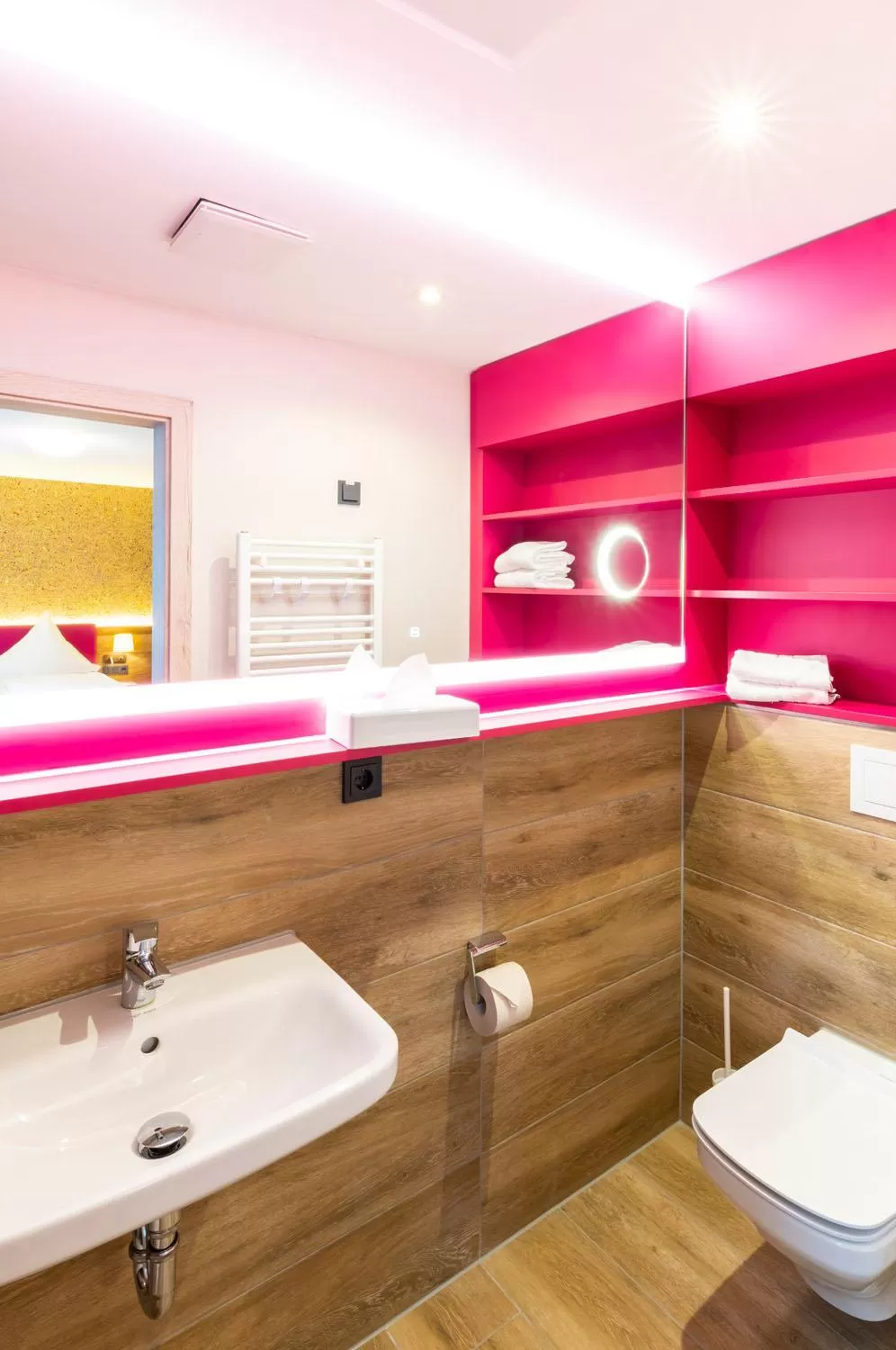 Bathroom in Hotel Waldmühle