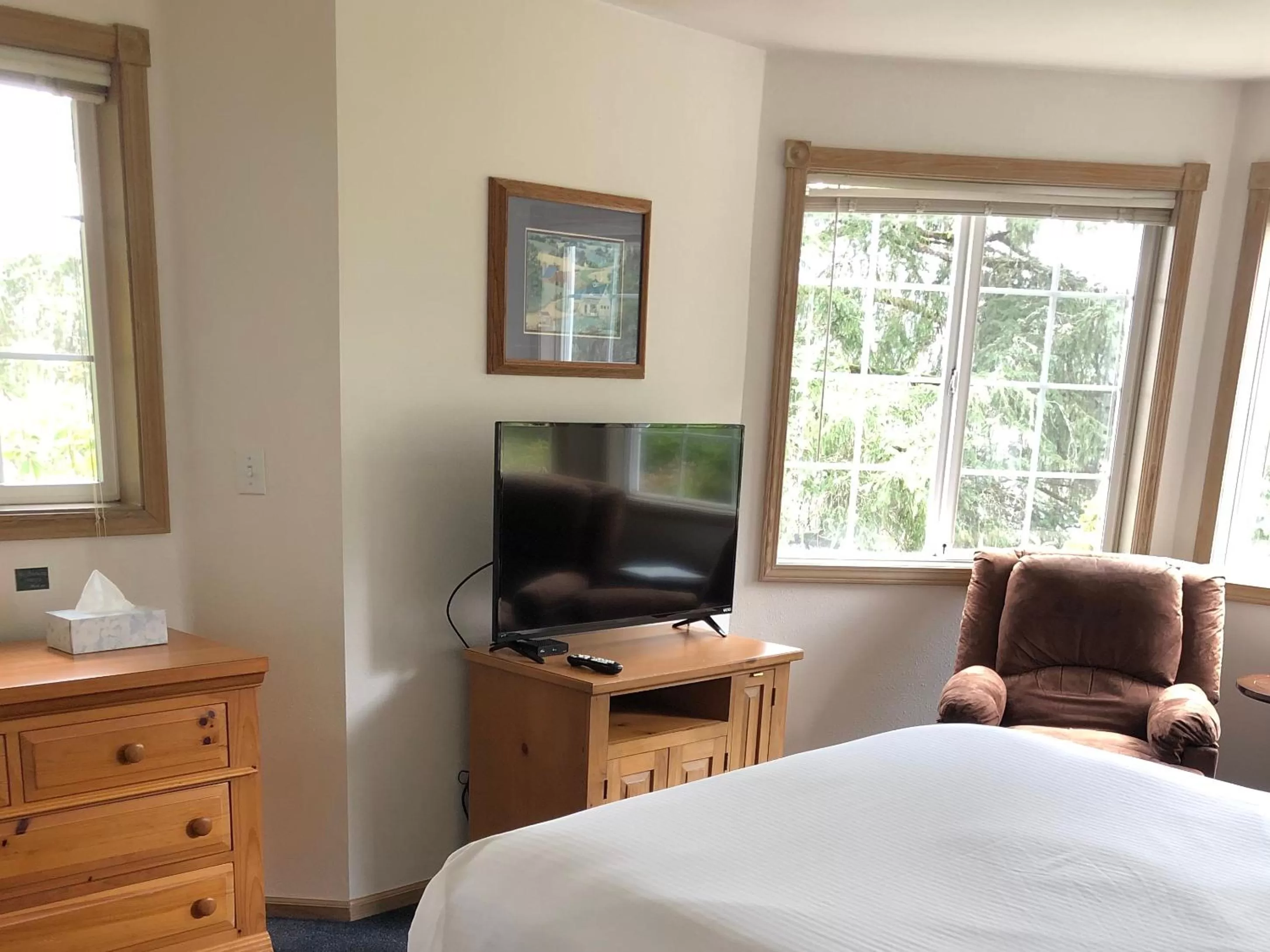 Queen Studio with River View in The Landmark Inn