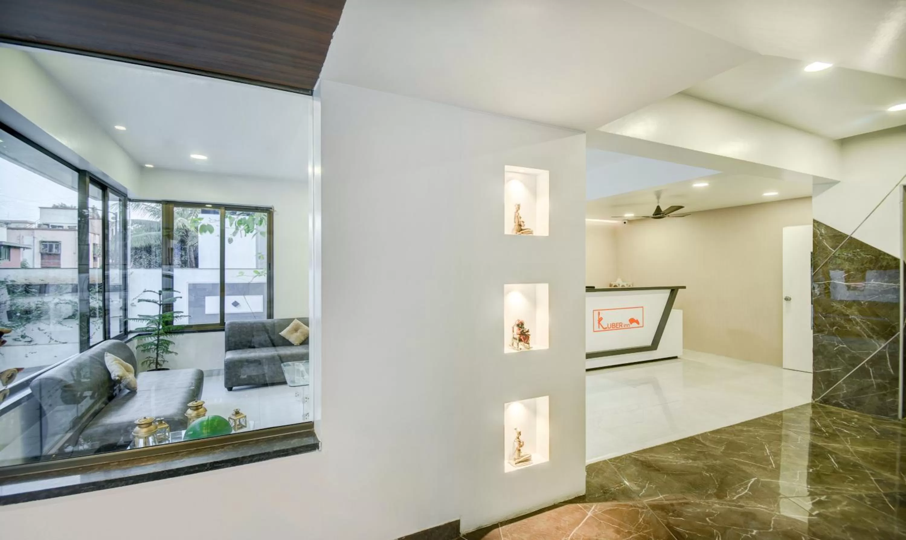 Lobby or reception in Treebo Trend Kuber Inn