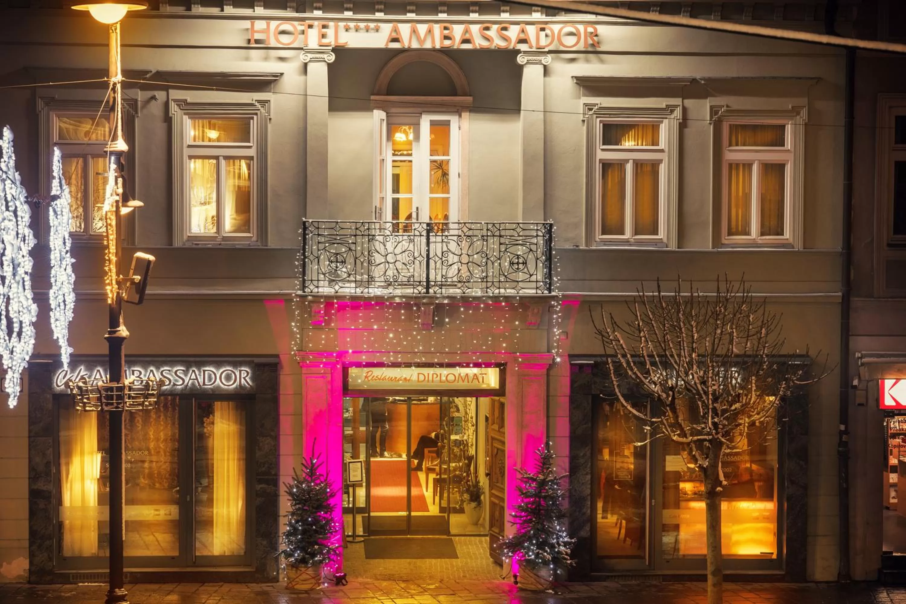 Property building in Hotel Ambassador