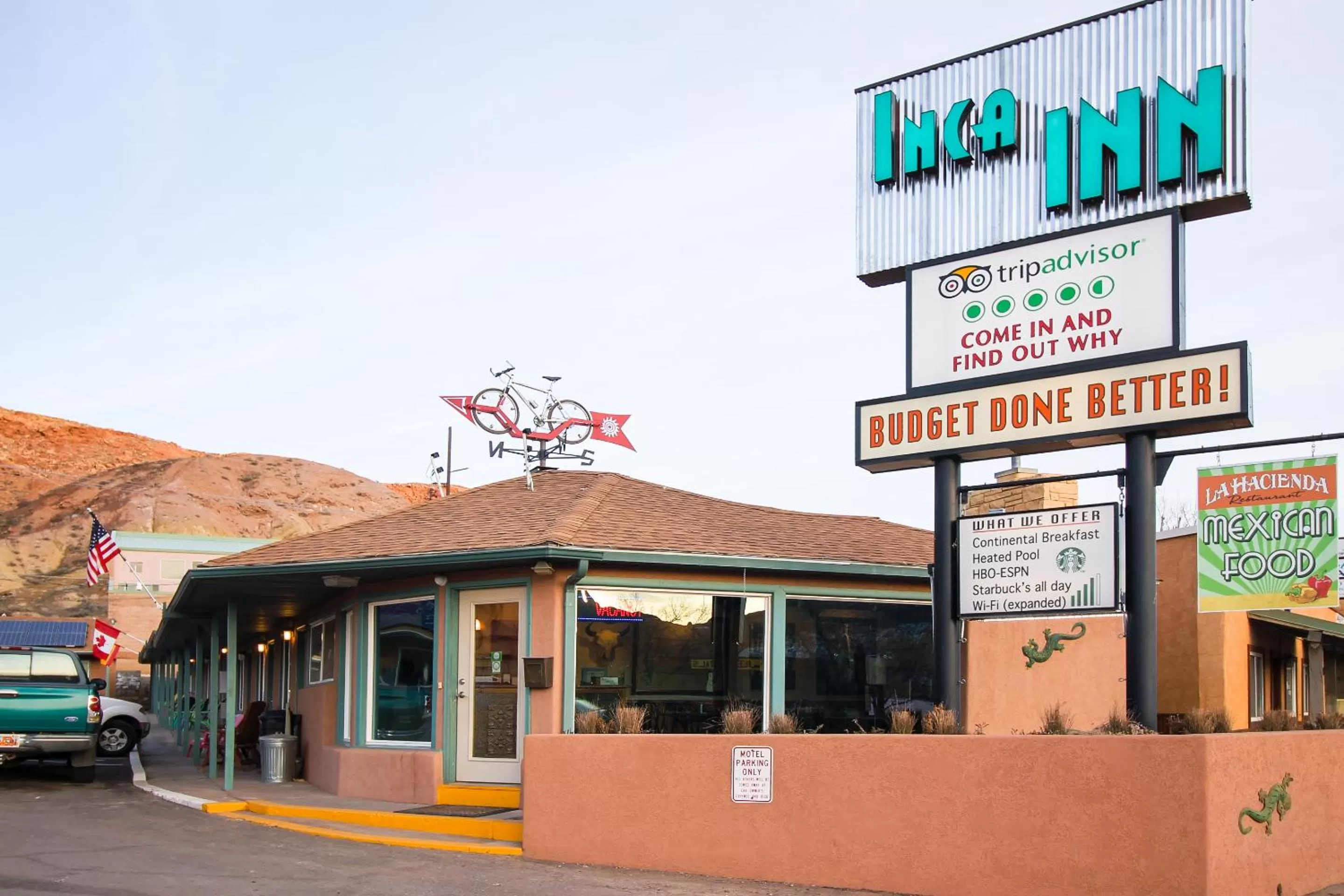 Property logo or sign in Inca Inn Moab