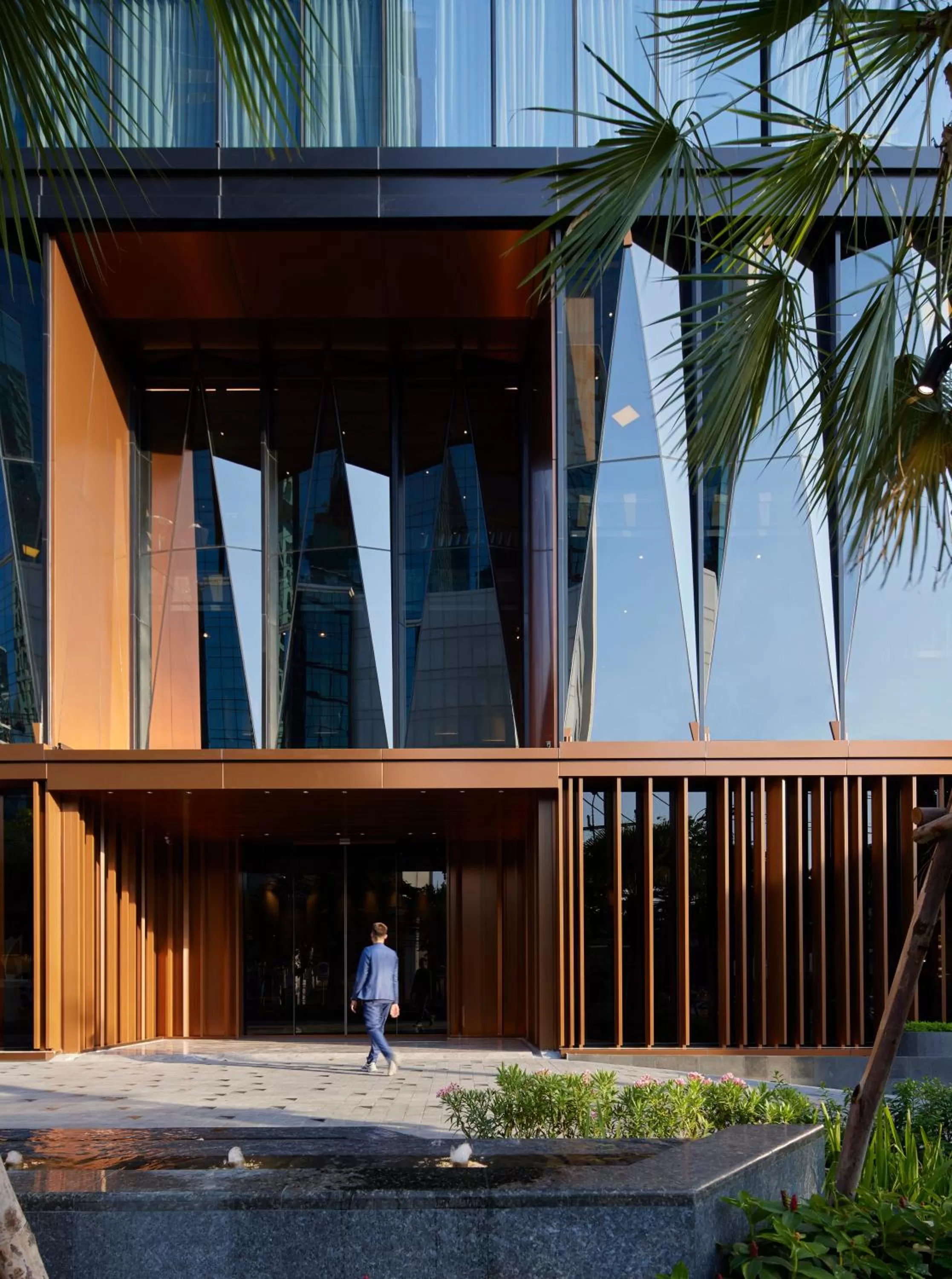 Facade/entrance in dusitD2 Samyan Bangkok