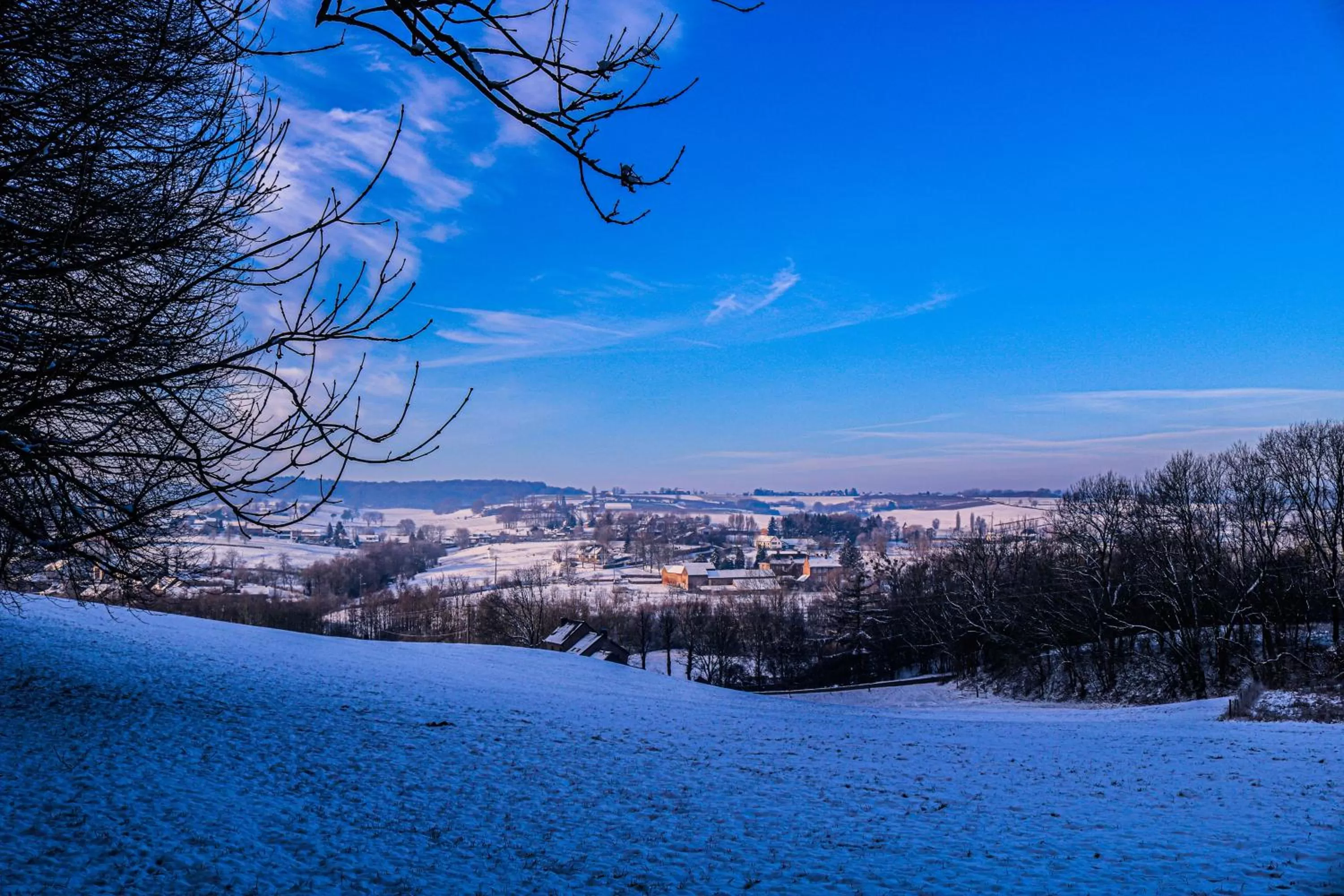 Winter in Hotel Restaurant The Kings Head Inn