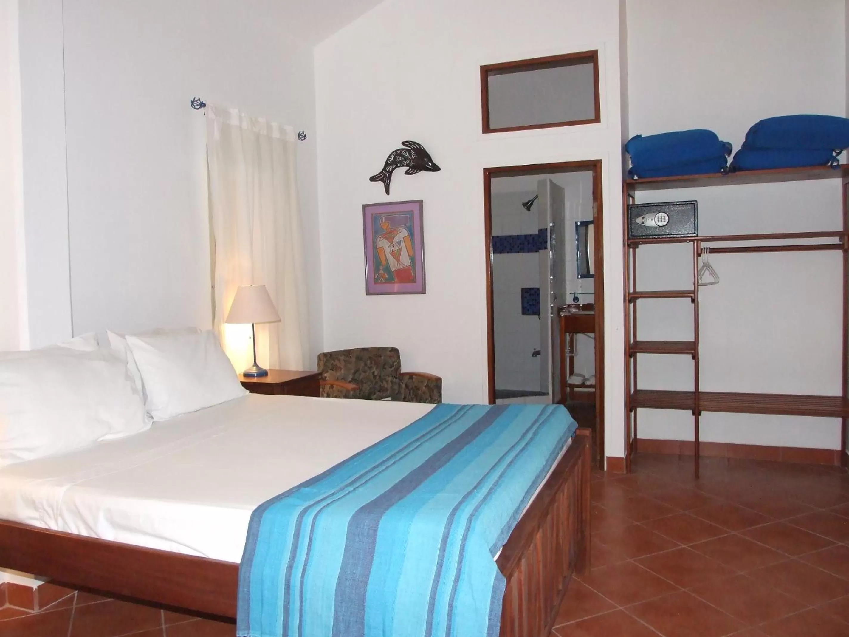 Bed in BlueBelize B&B