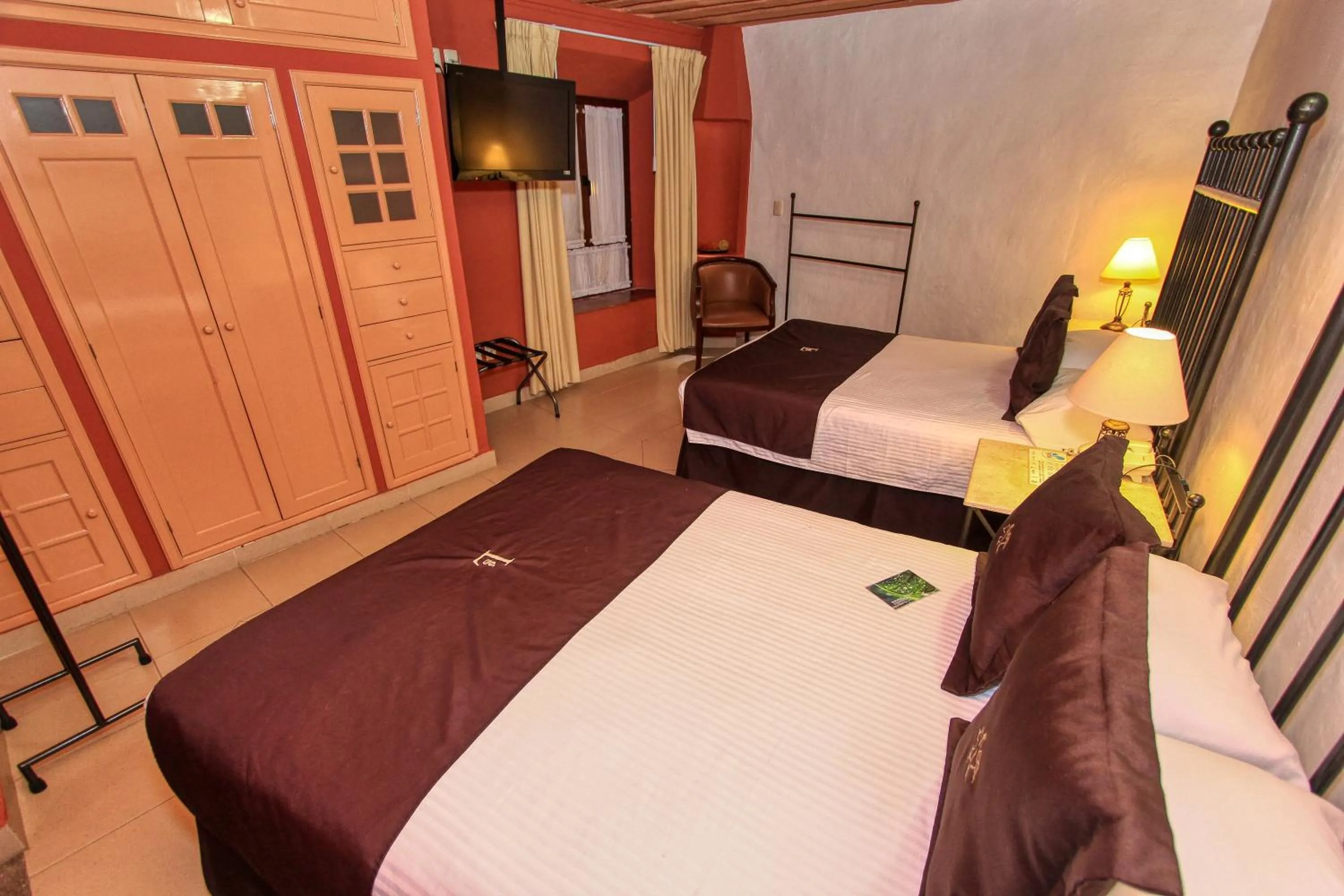 Decorative detail, Bed in La Casona de Don Lucas