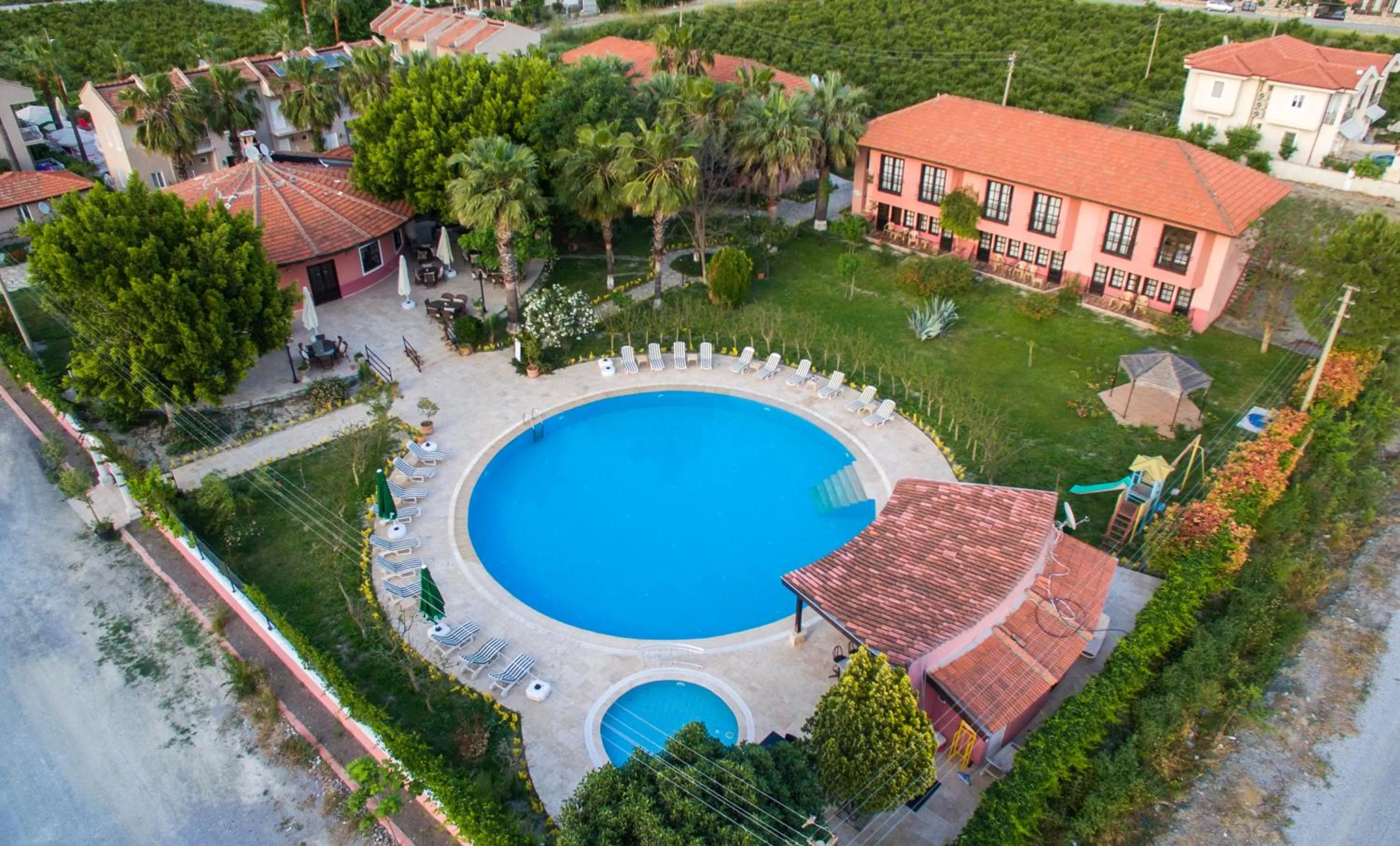 Bird's eye view in Hotel Palme Dalyan