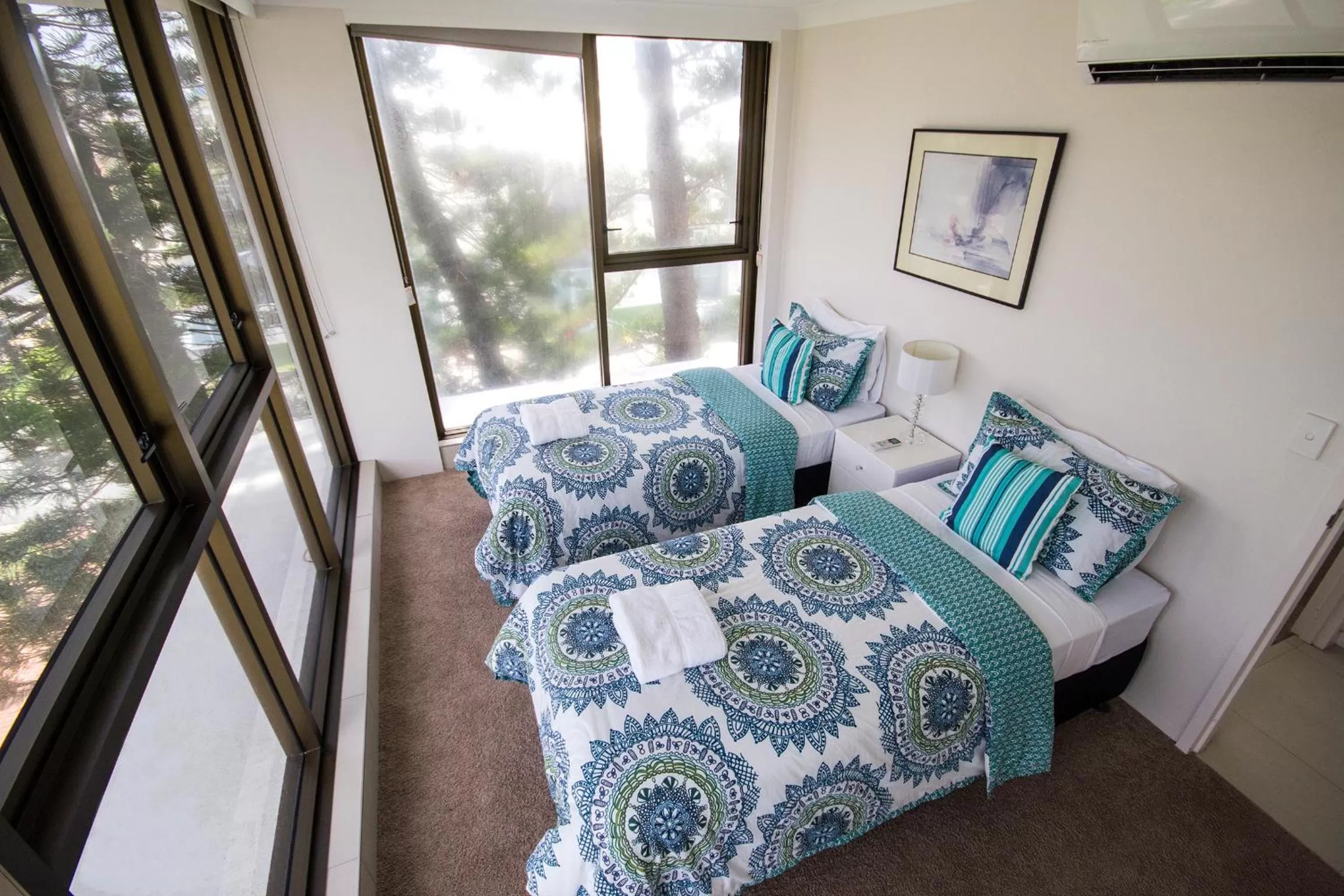 Bedroom, Bed in Albatross North Apartments