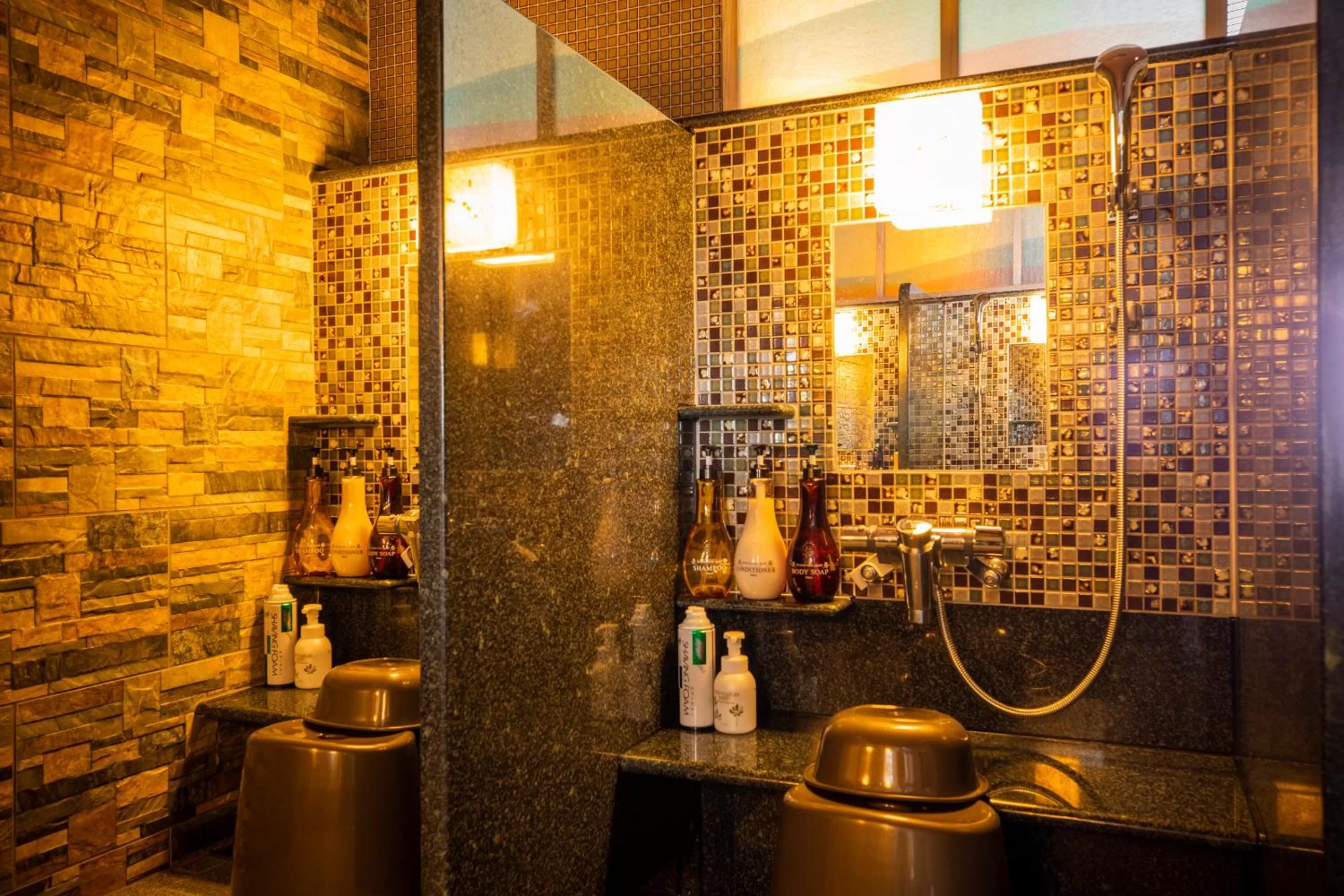 Public Bath in La Vista Furano Hills Natural Hot Spring