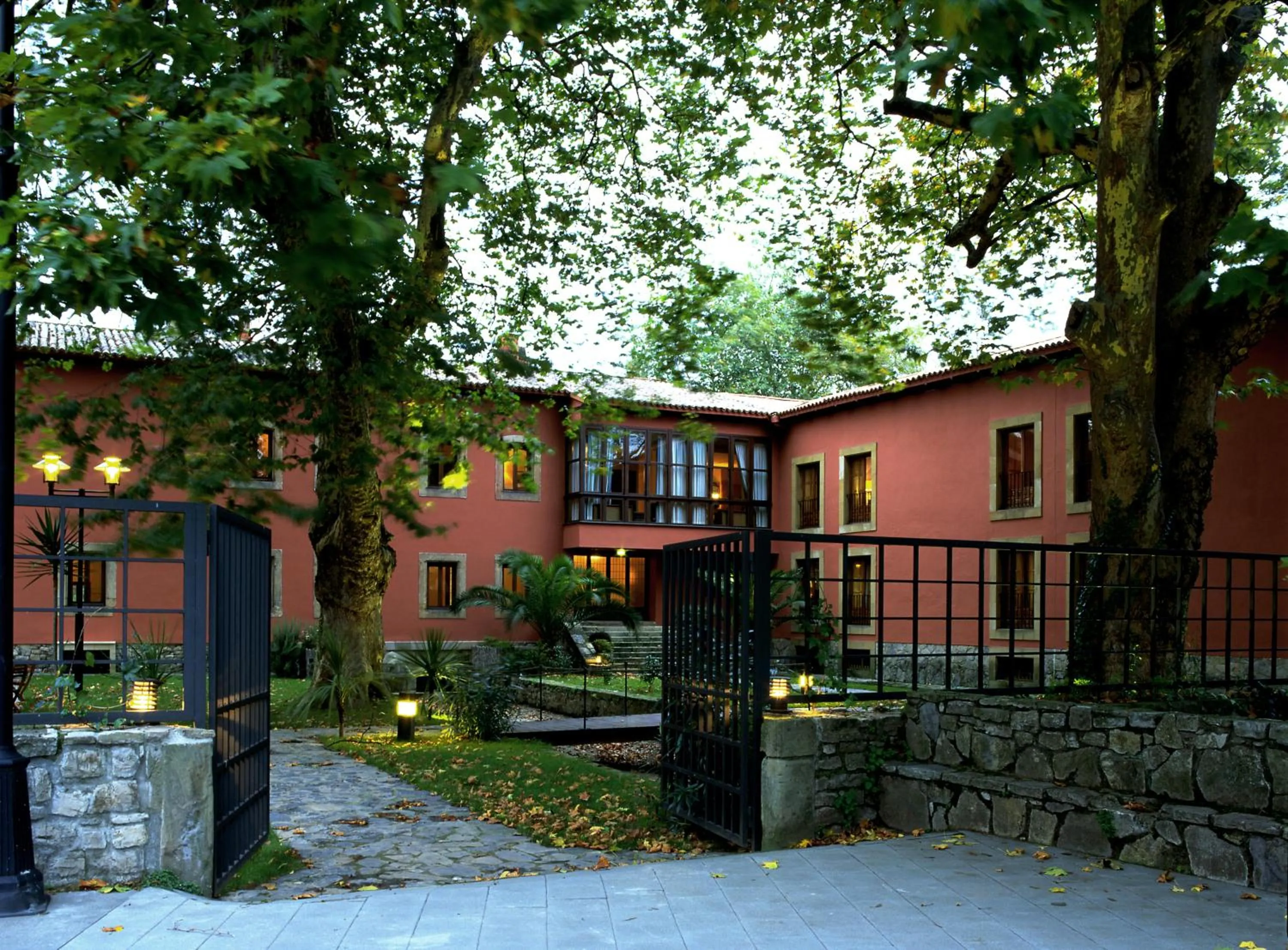 Garden in Parador de Gijón