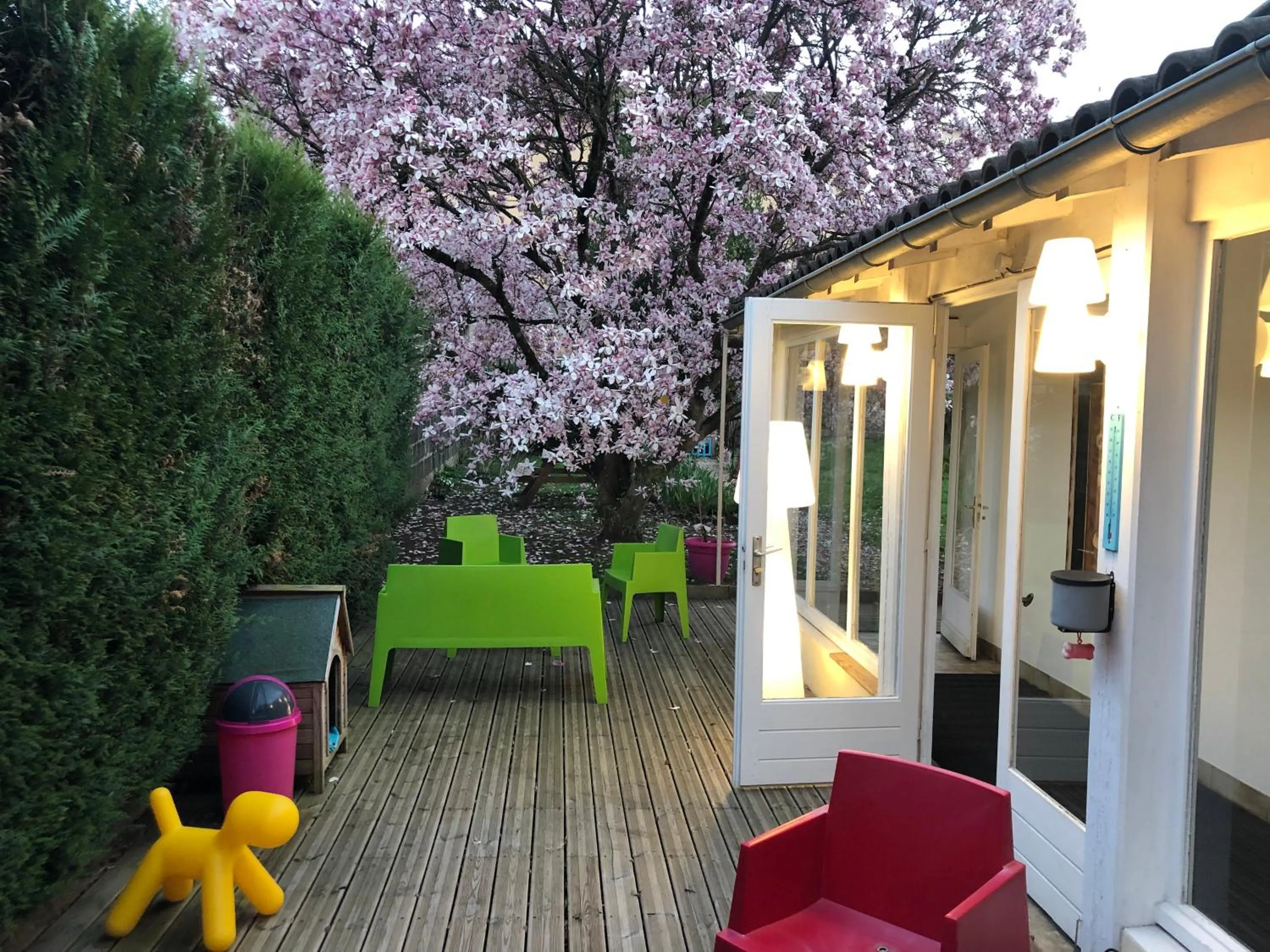 Balcony/Terrace in Hôtel Concorde