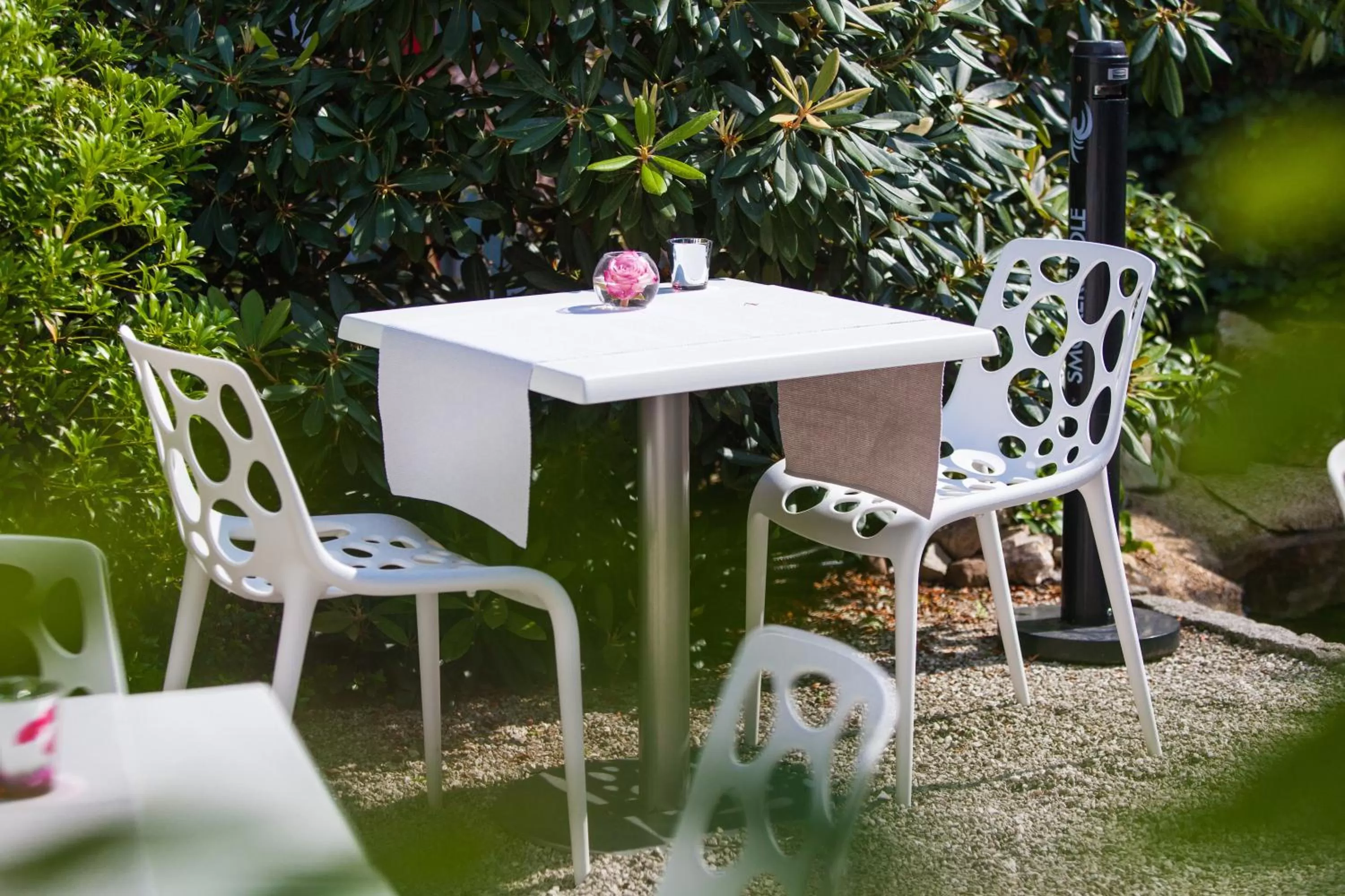 Patio in Boutique-Hotel Villa Anna