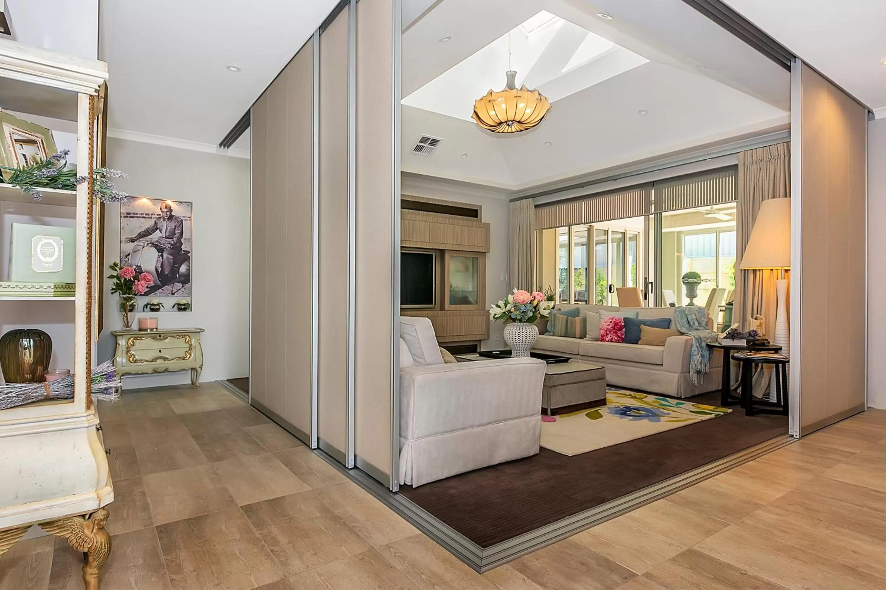 Living room in Lavender Manor BnB
