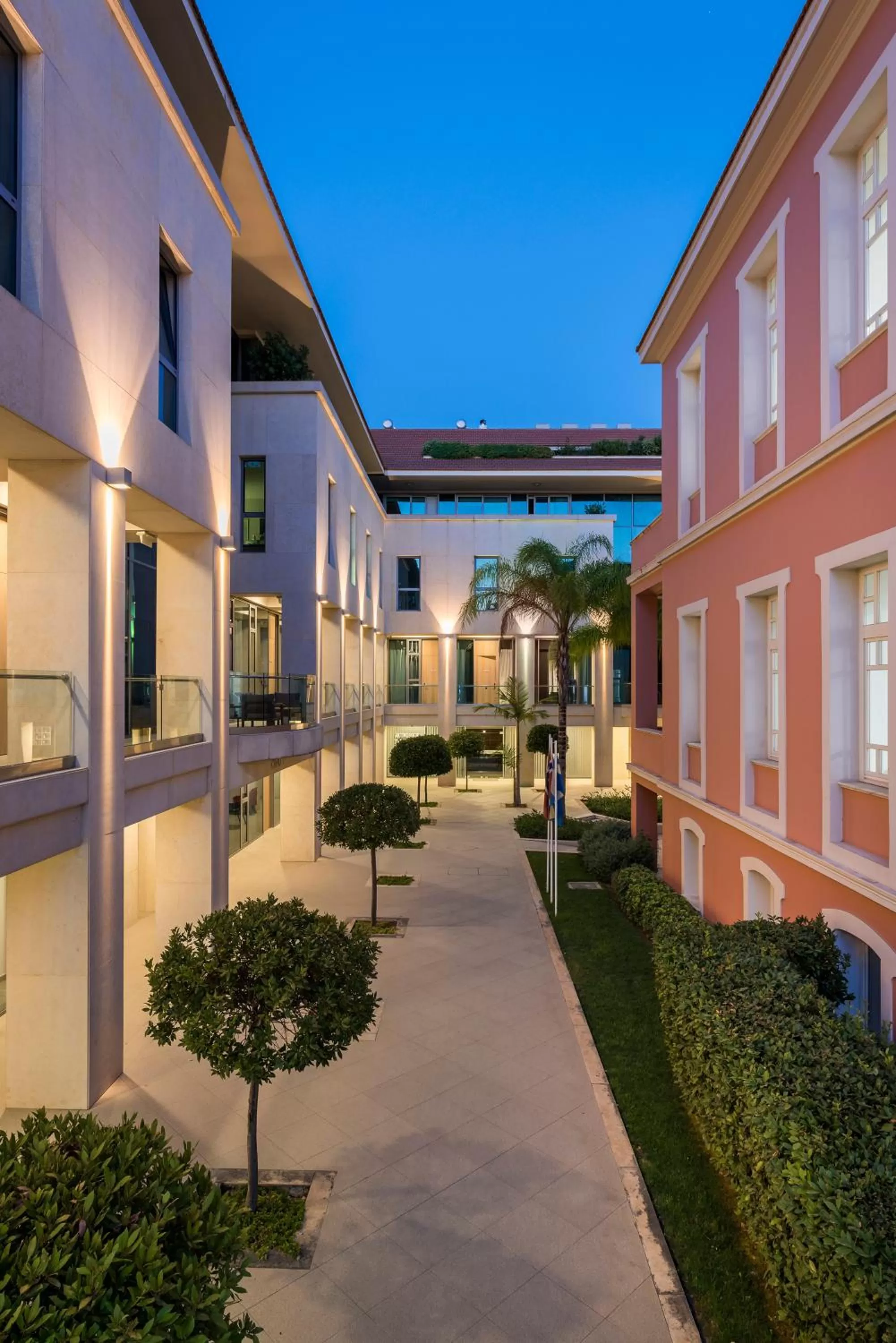 Floor plan in Trianon Luxury Apartments & Suites