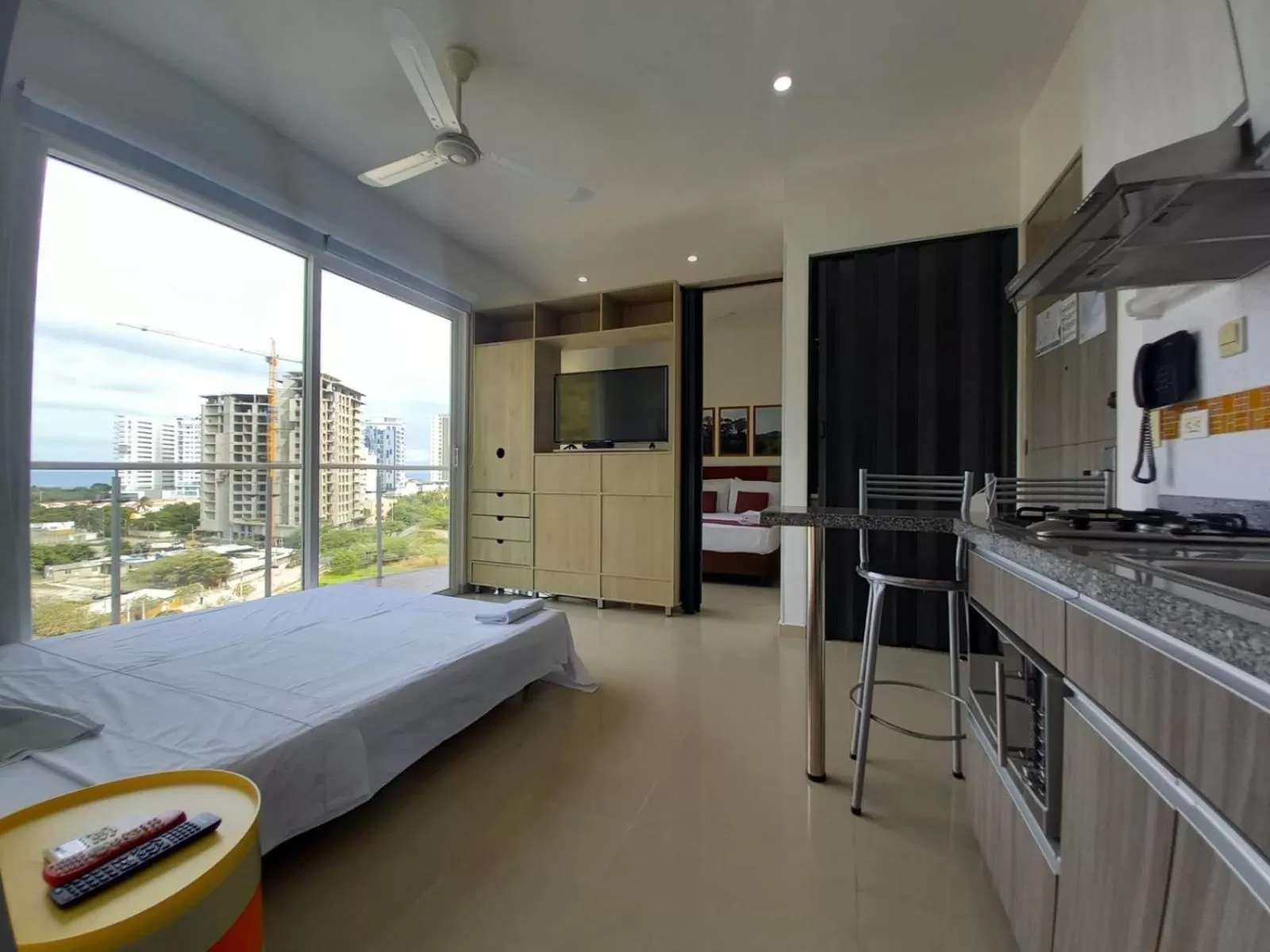 Bed in Terrazas Tayrona Travelers Apartamentos y Suites