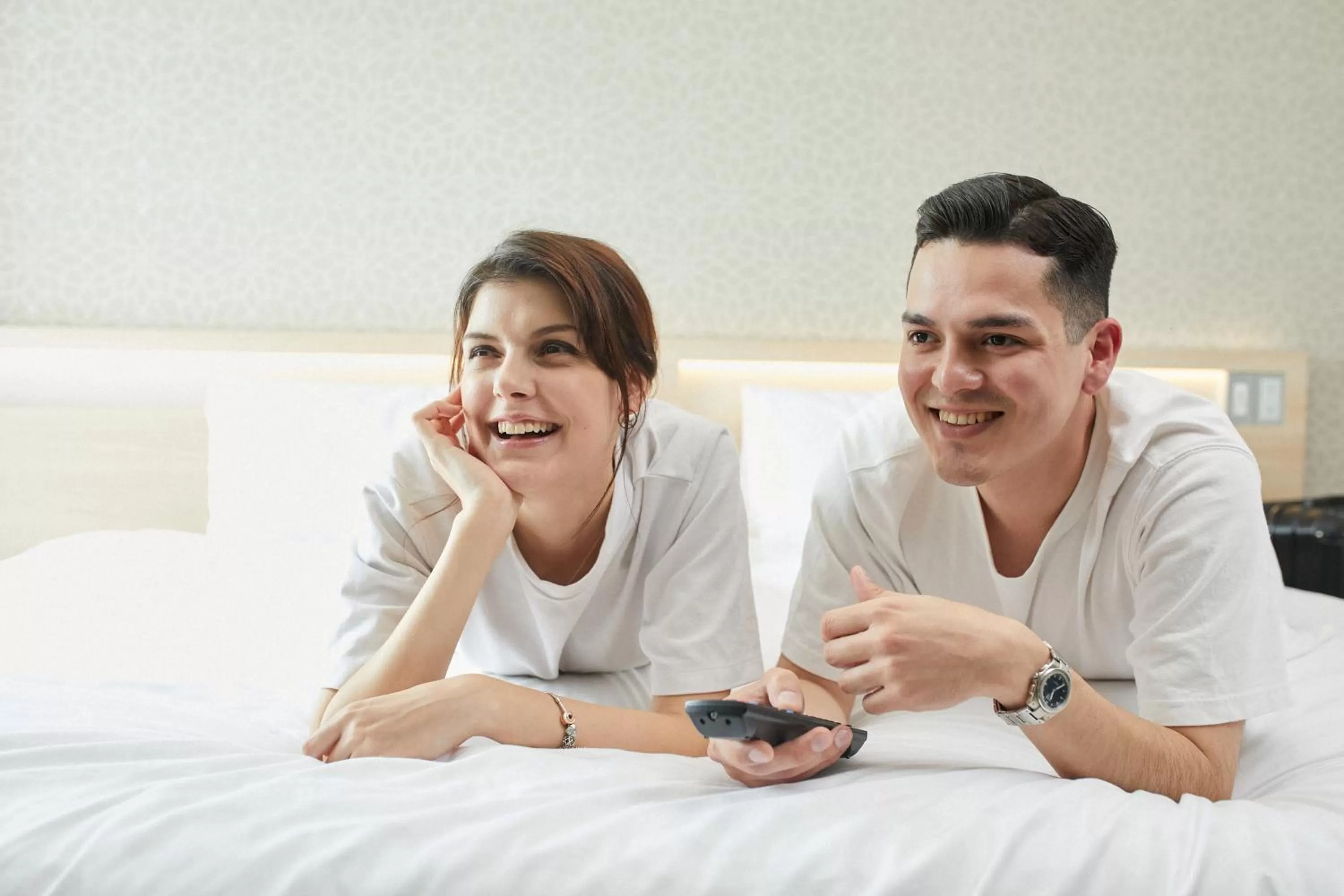 Photo of the whole room, Bed in Karaksa Hotel Osaka Namba