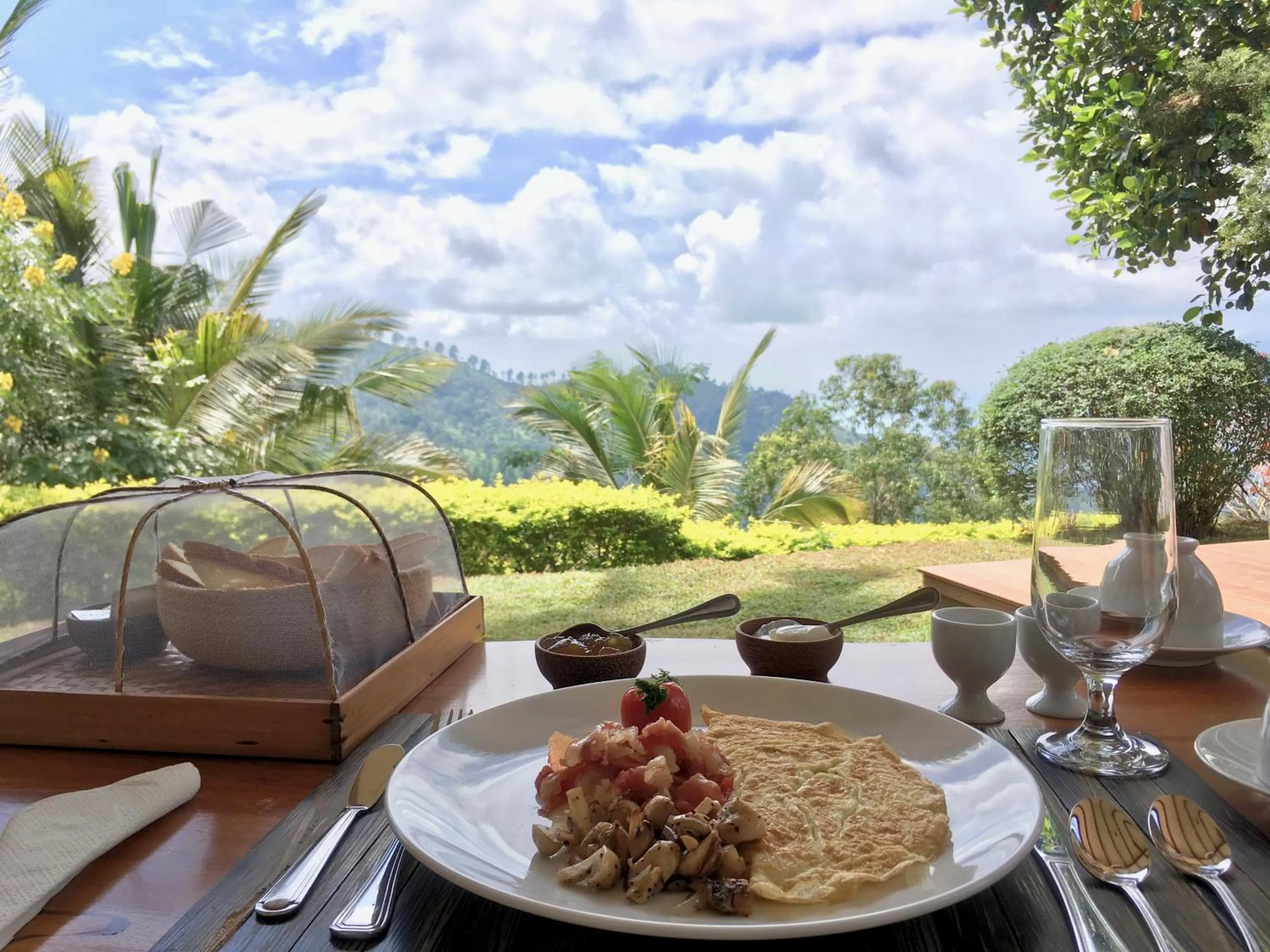 Food and drinks in CHILL VILLE, VIEW POINT HOTEL