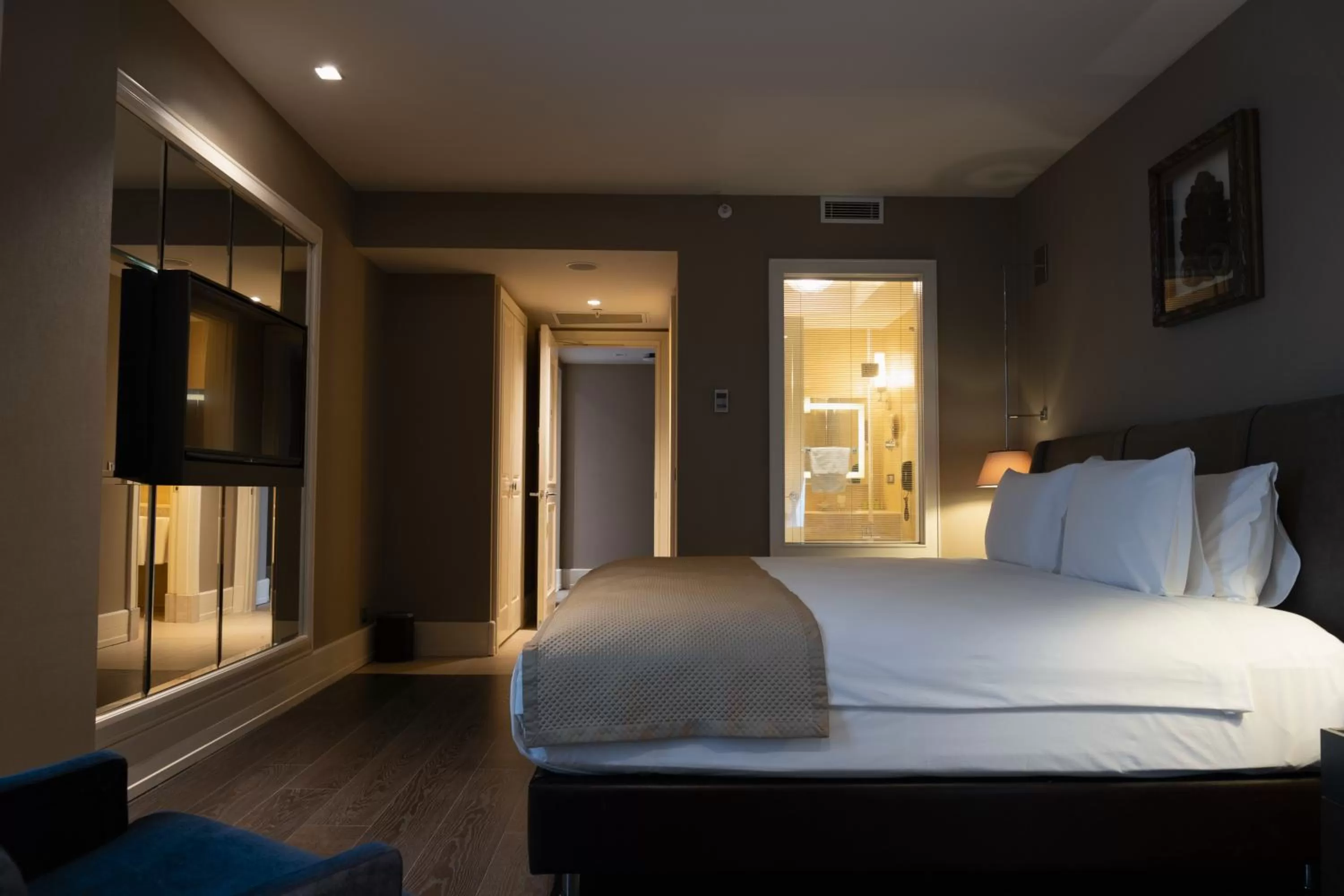 Bed in Windsor Hotel & Convention Center Istanbul