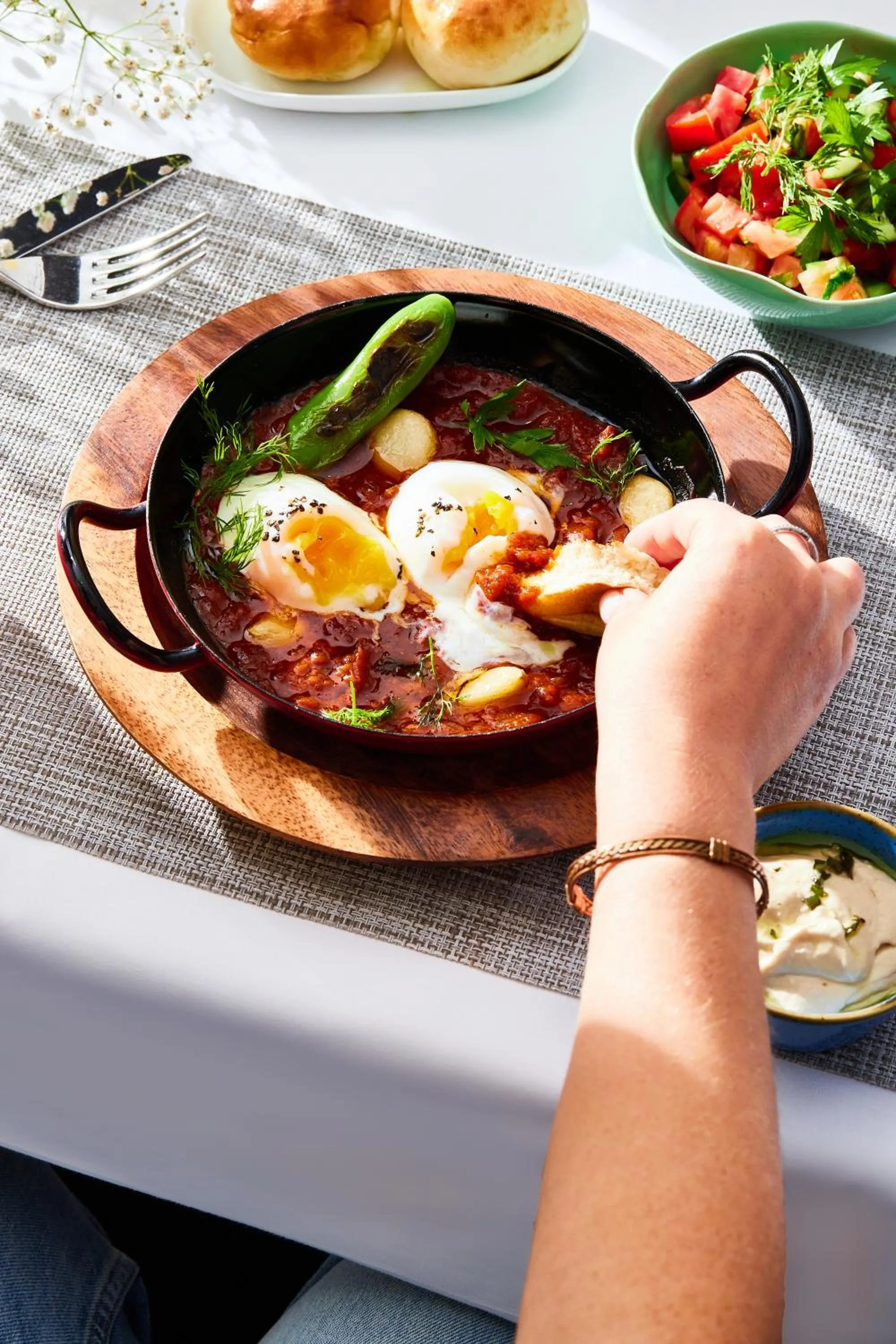 Breakfast in The Muse Boutique Hotel Tel Aviv