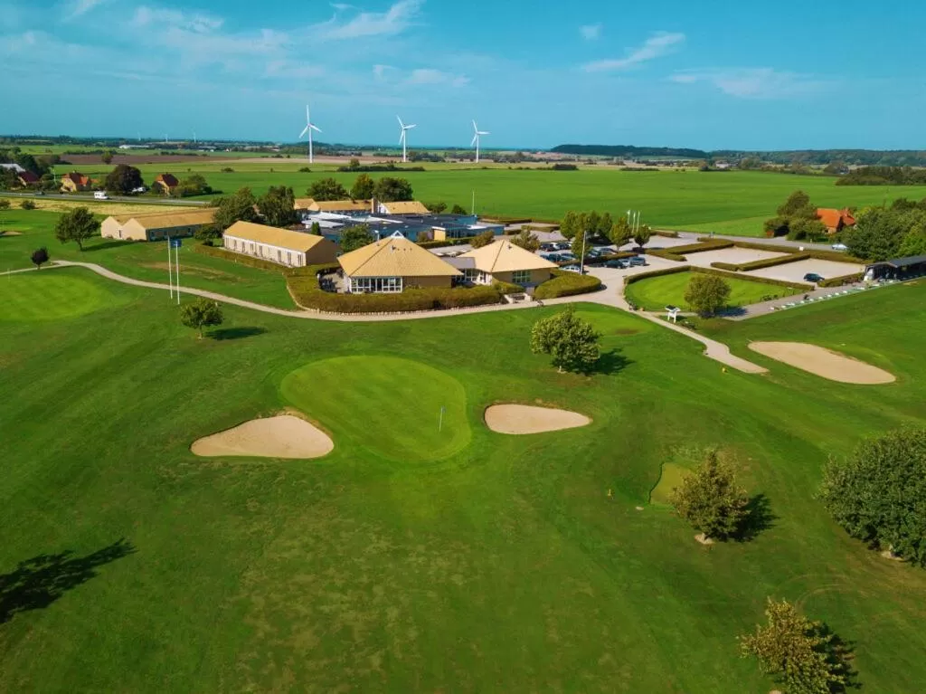Golfcourse in Møn Golf Resort - Hotel Præstekilde