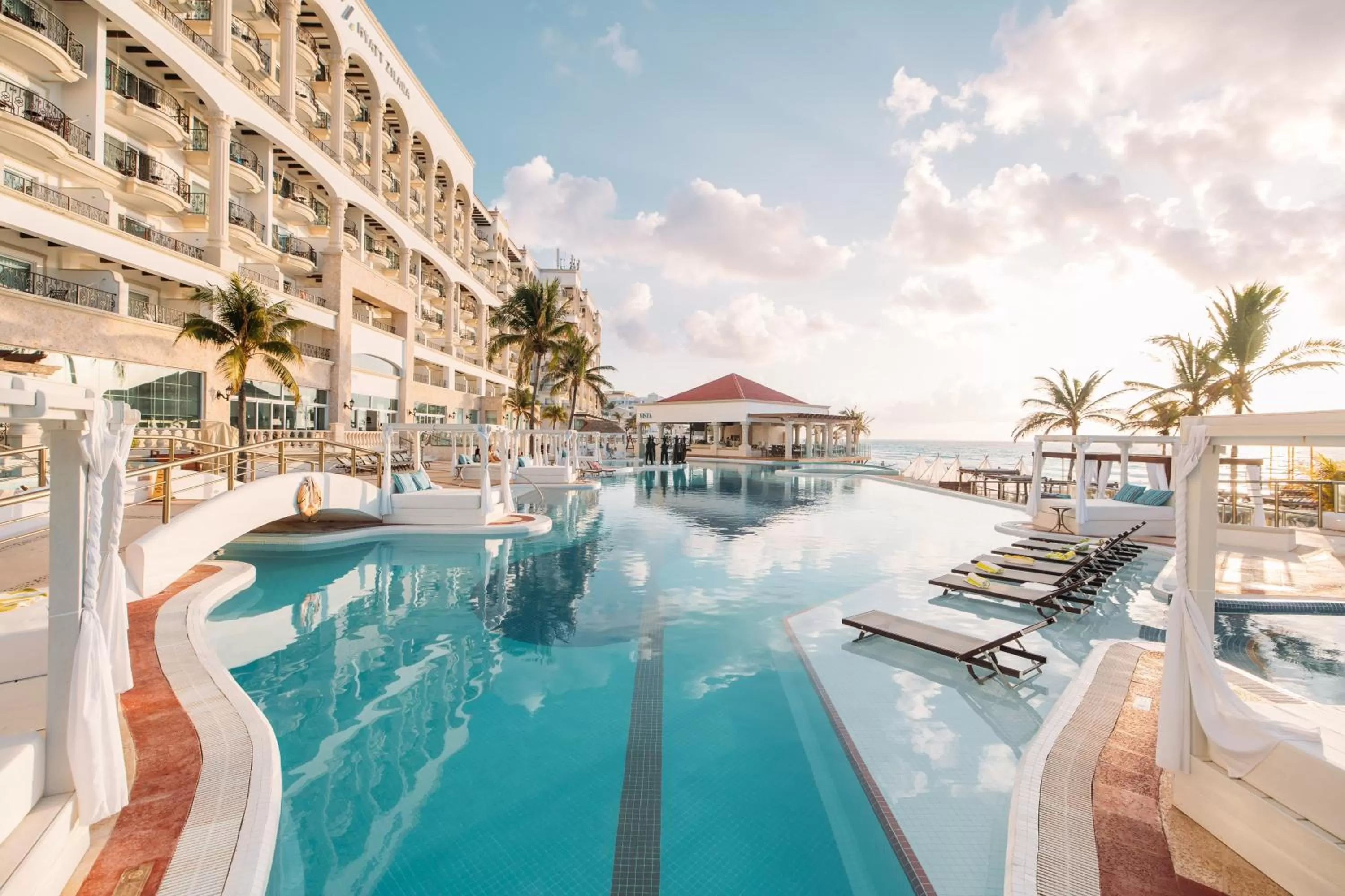 Pool view in Hyatt Zilara Cancun - All Inclusive - Adults Only