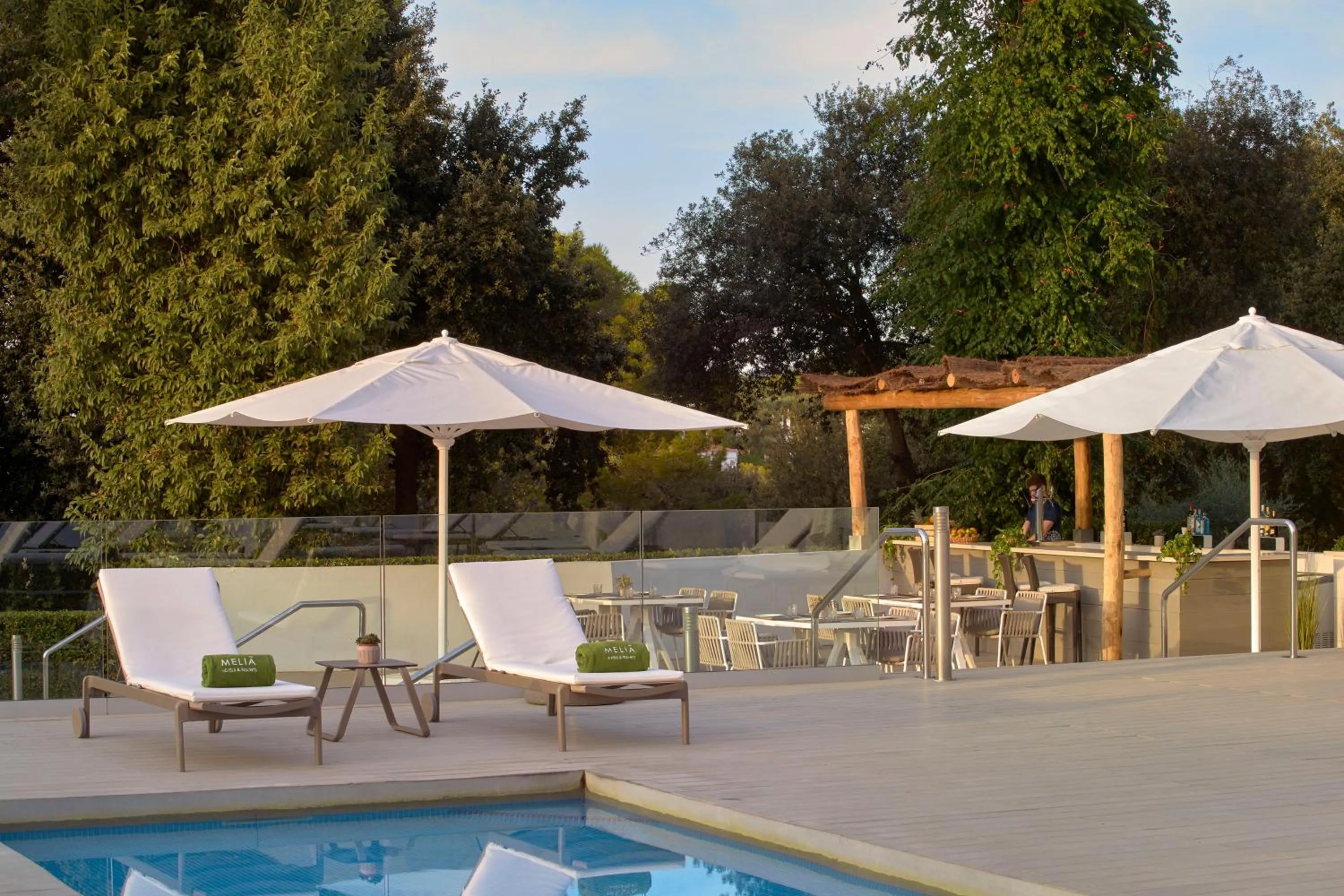 Swimming pool in Meliá Cala Galdana