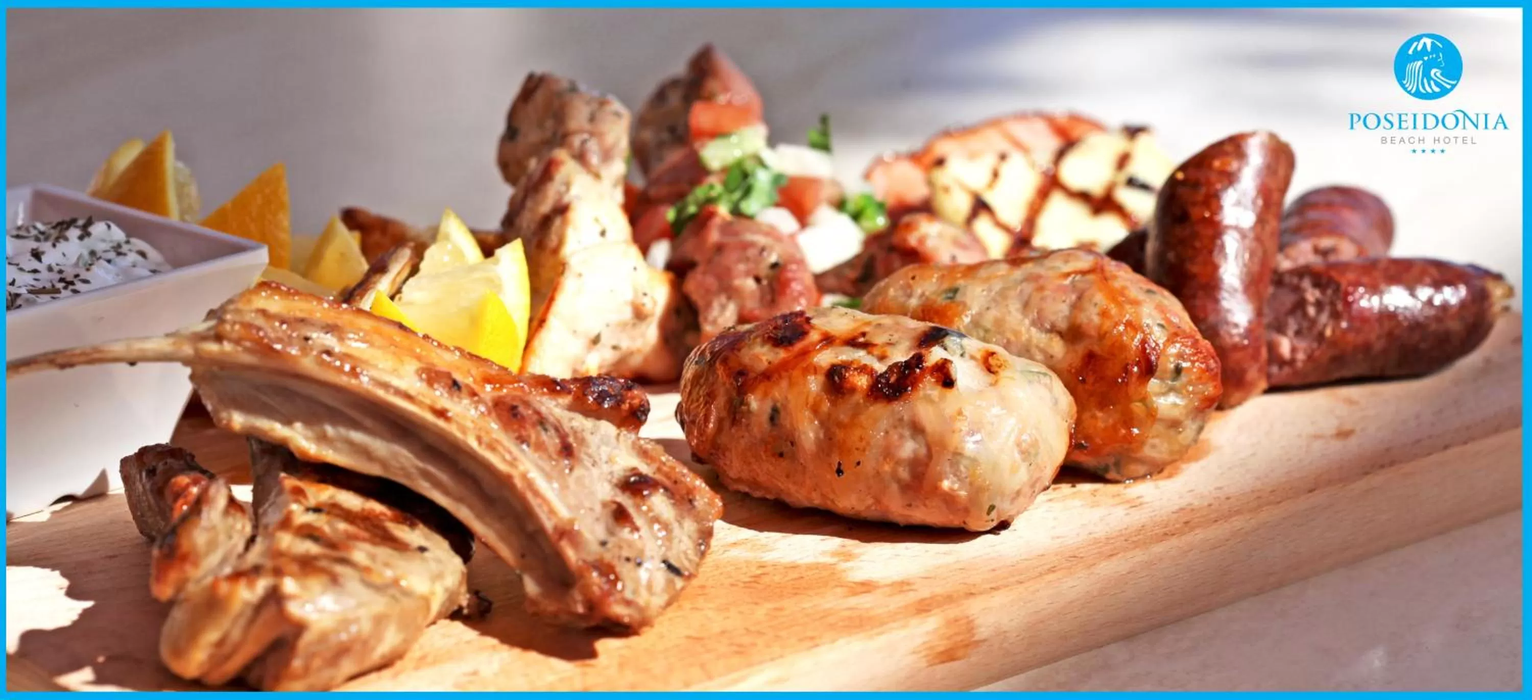 Restaurant/places to eat in Poseidonia Beach Hotel