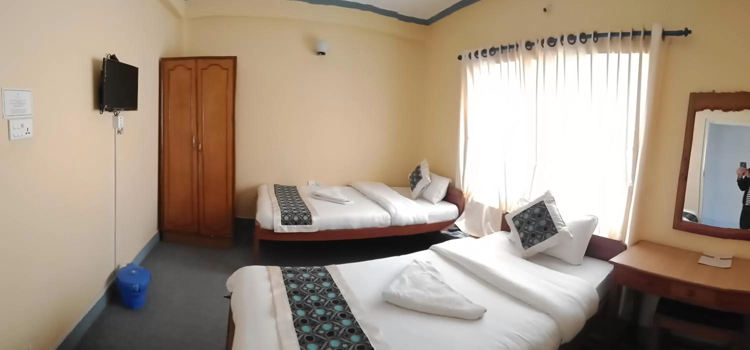 Photo of the whole room, Bed in Hotel Nana Pokhara
