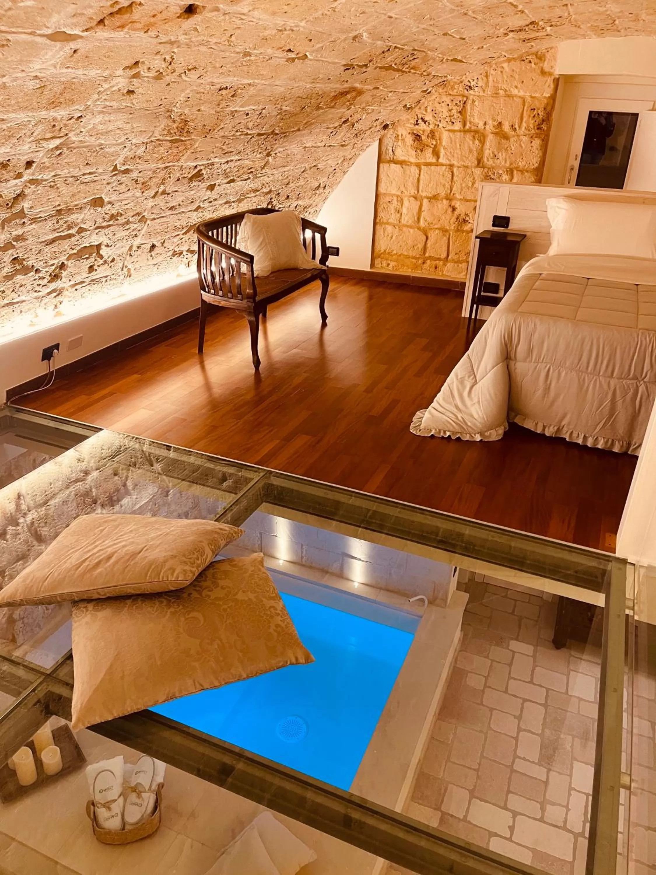 Decorative detail in Masseria dei Monaci