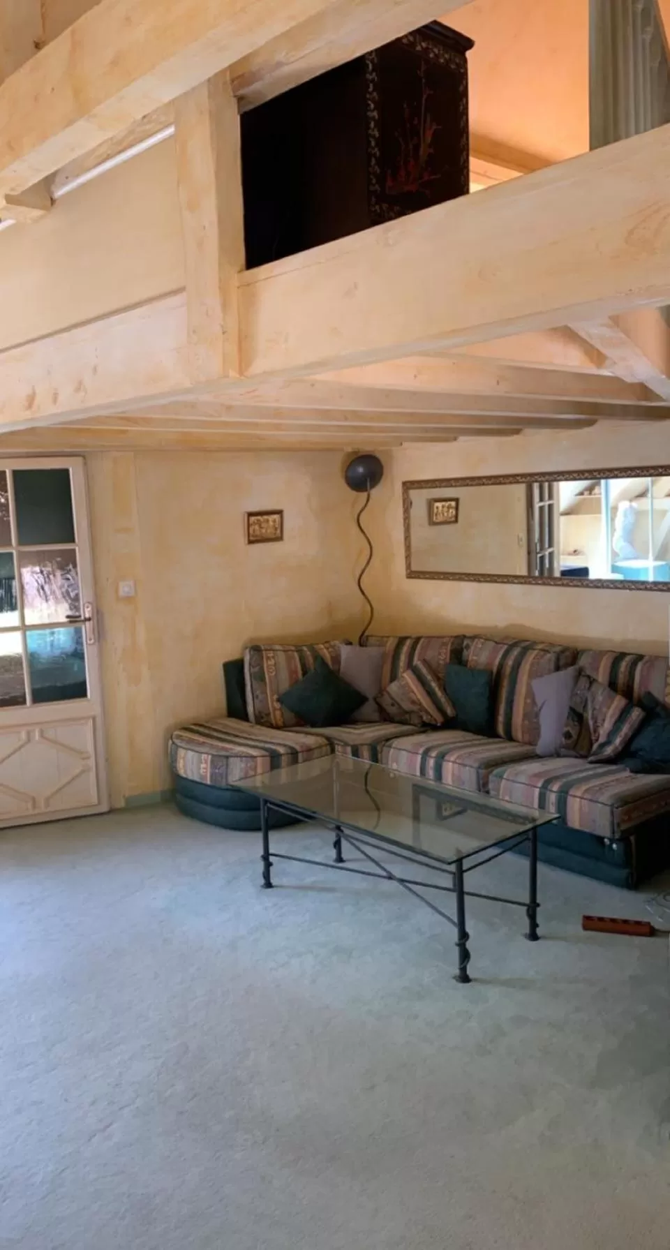 Seating area in Manoir de la Rémonière