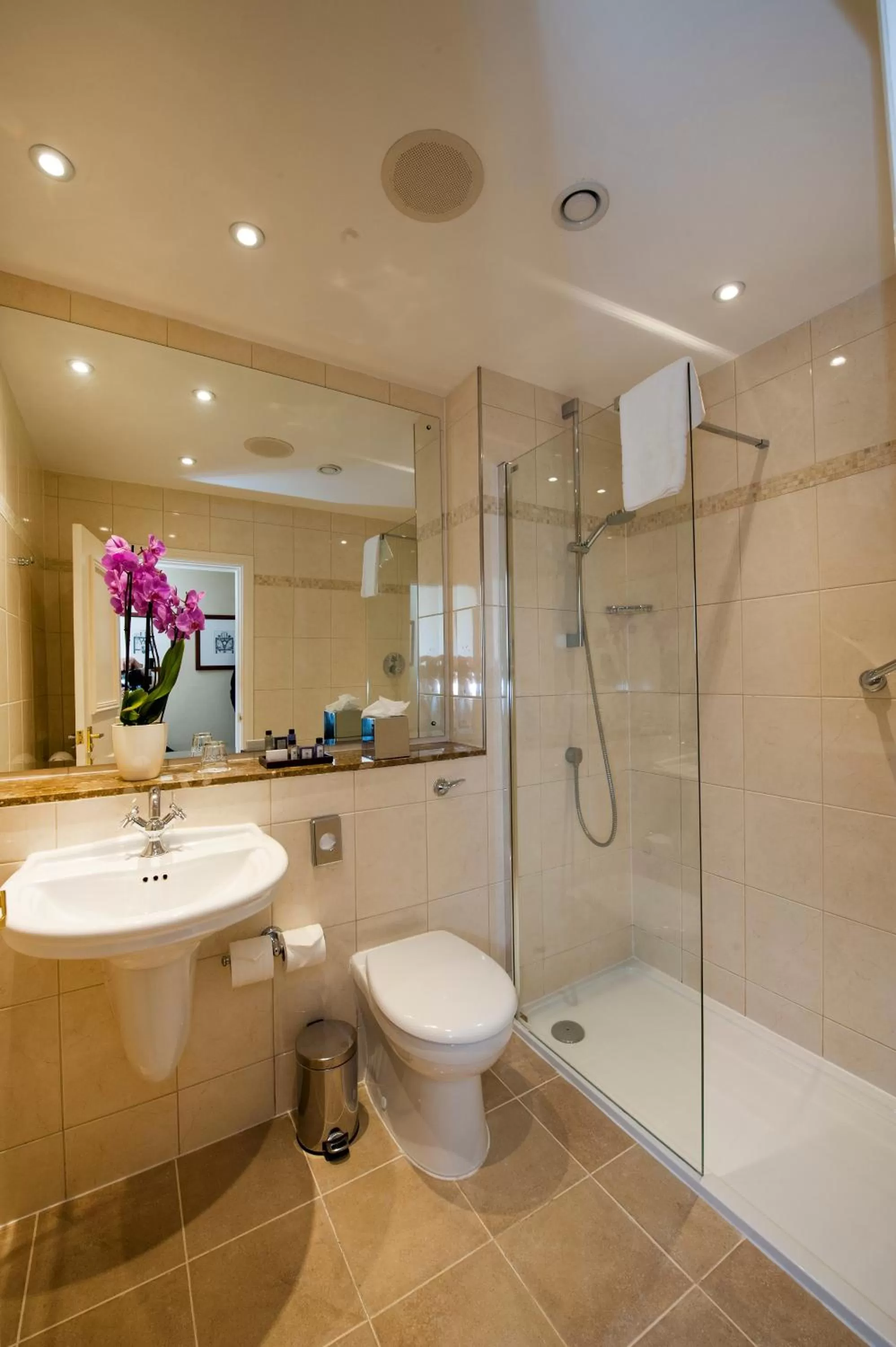 Shower in Macdonald Burlington Hotel