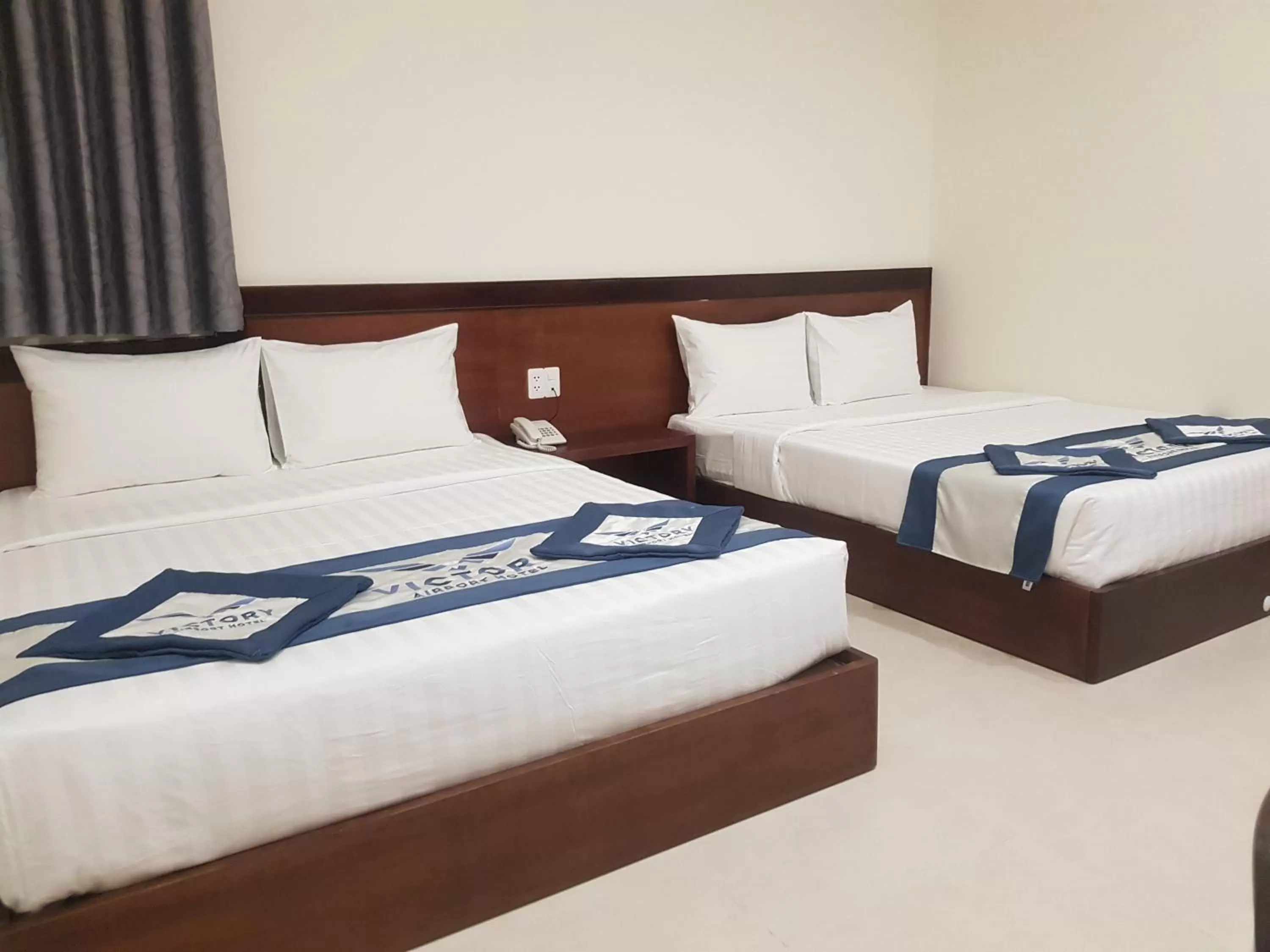 Bed in Victory Airport Hotel