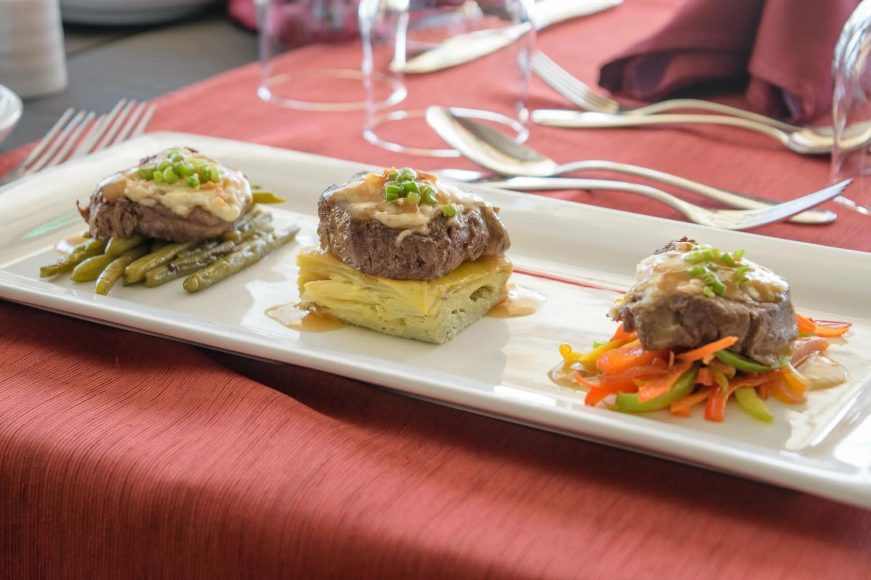 Food close-up in Oasis Porto Grande