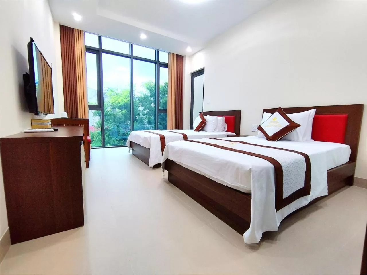 Bed in Hanvet Hotel Ha Noi