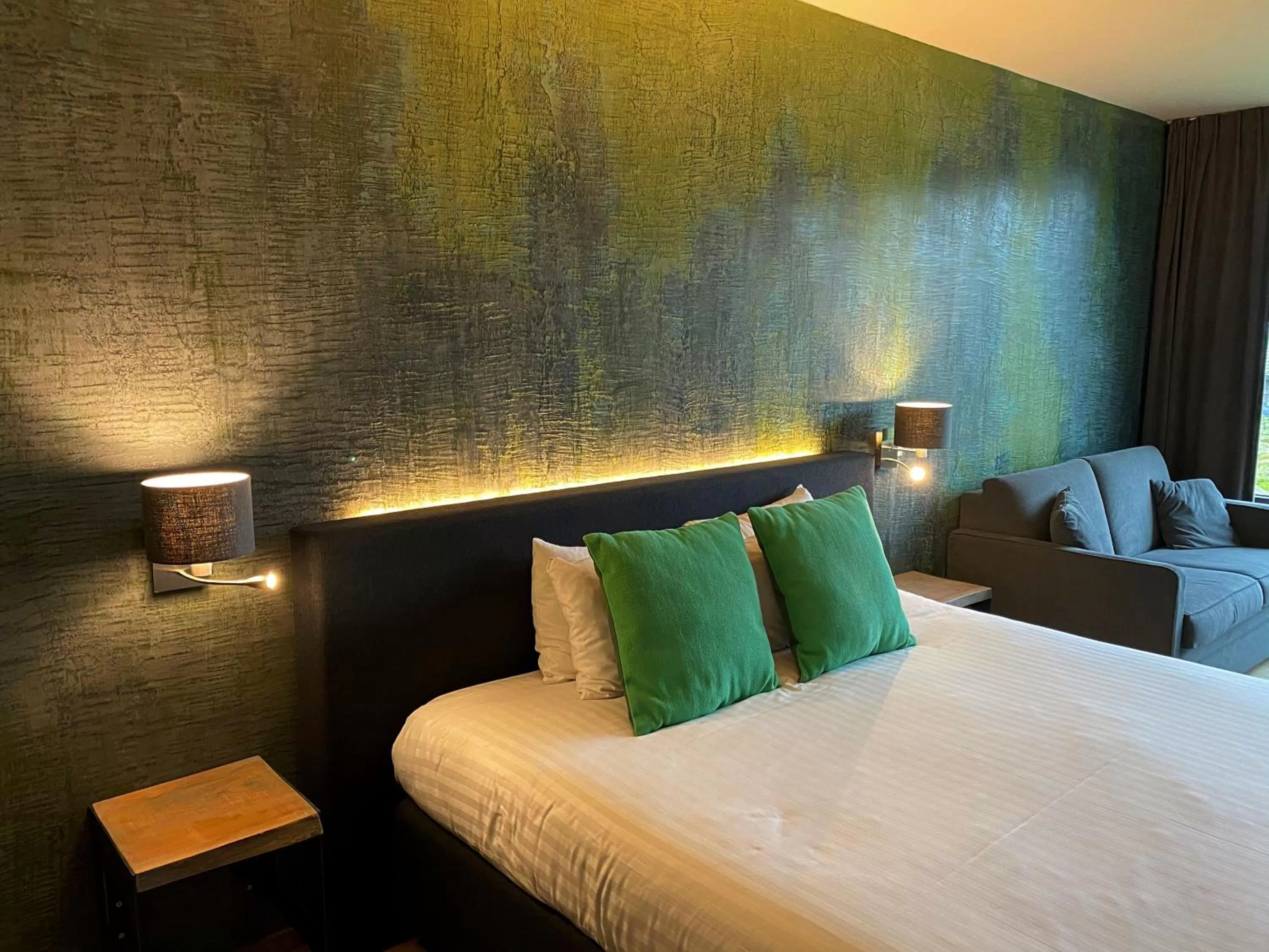 Bed in Hôtel WELLNESS EAU DE ROCHE Durbuy