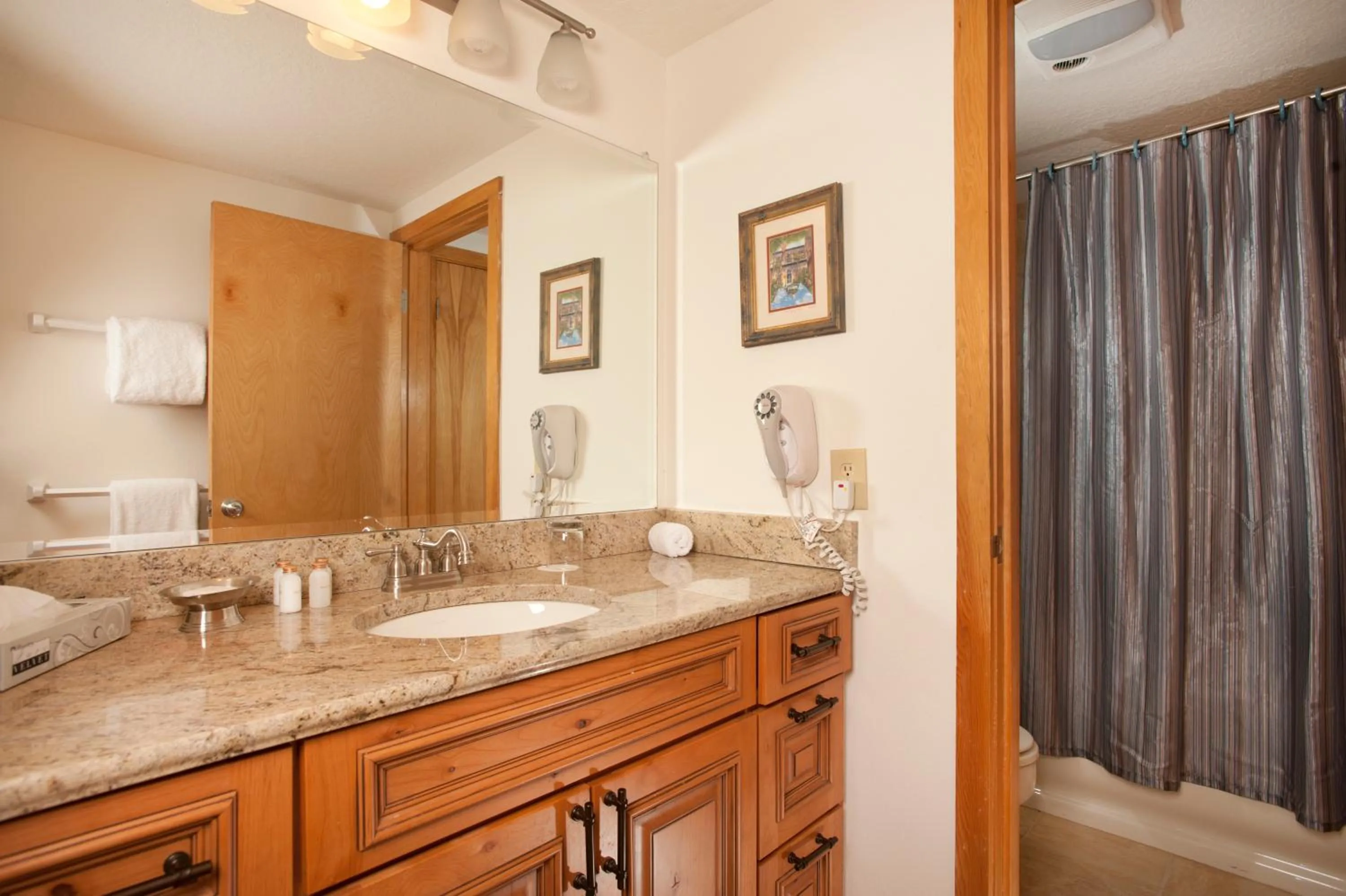 Bathroom in Evergreen Condominiums by Keystone Resort