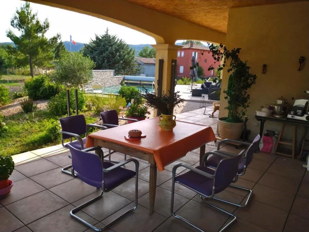 Patio in Villa Les Marmottes