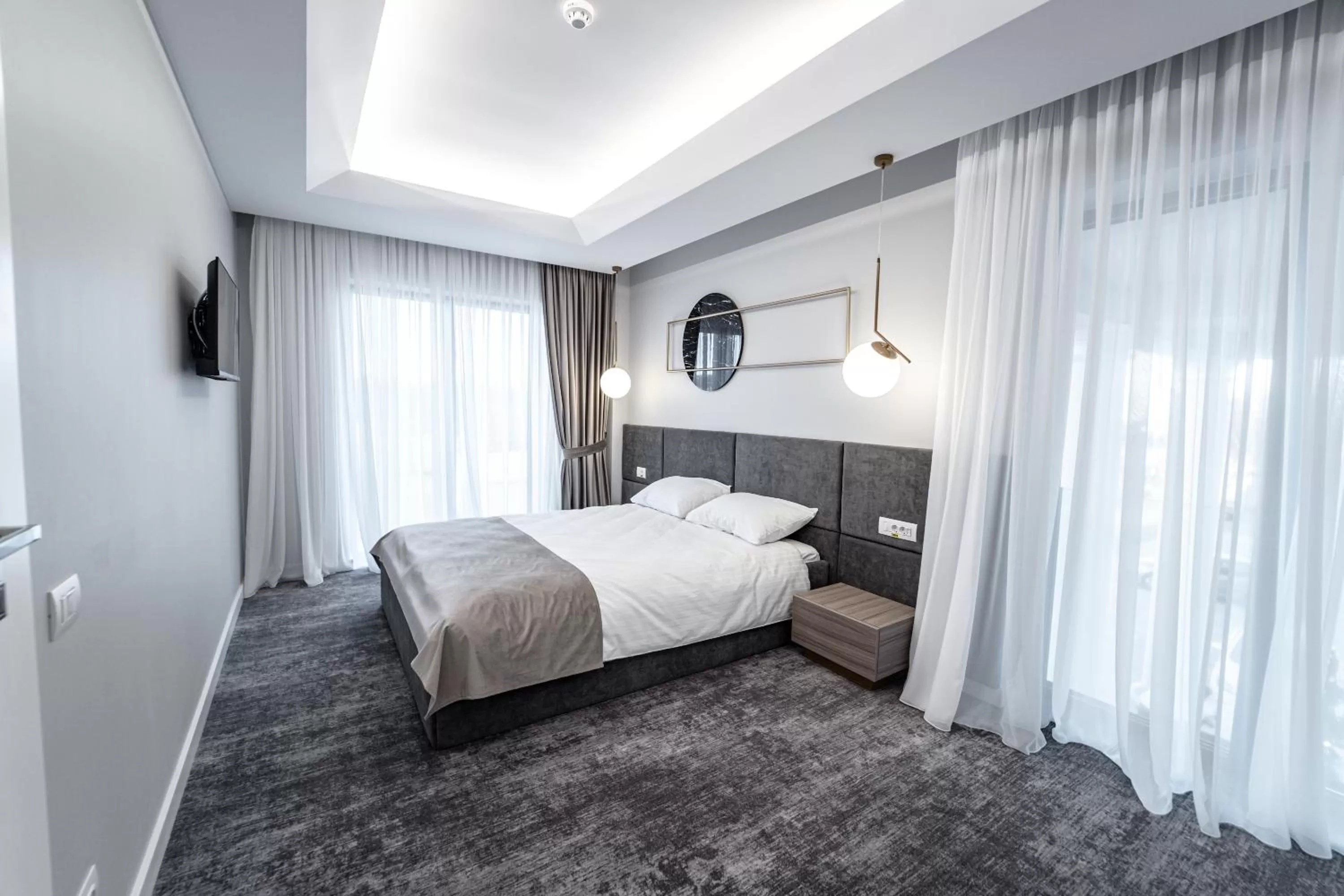 Bed in Hotel Caprice