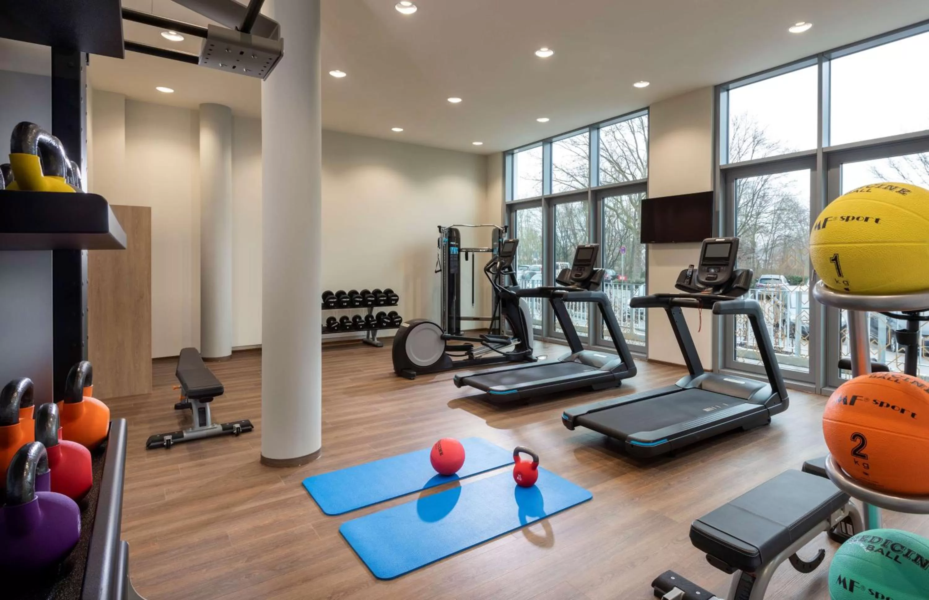Fitness centre/facilities in Hyatt House Frankfurt Eschborn