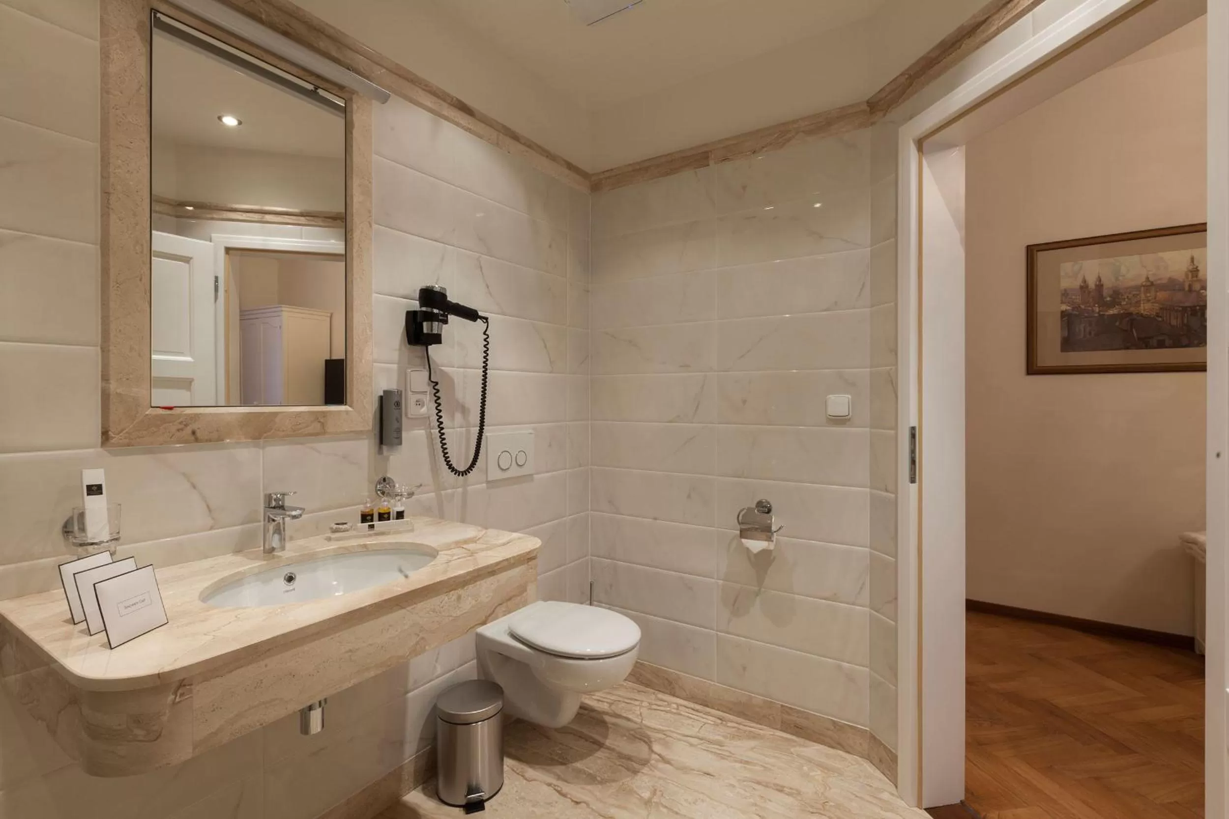 Bathroom in Little King Hotel U Malvaze