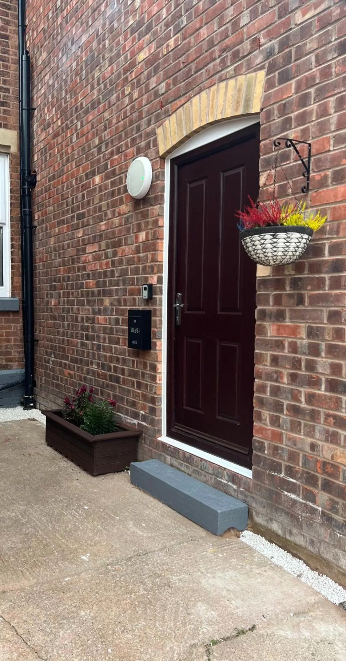 Facade/entrance in St Andrews house Hotel