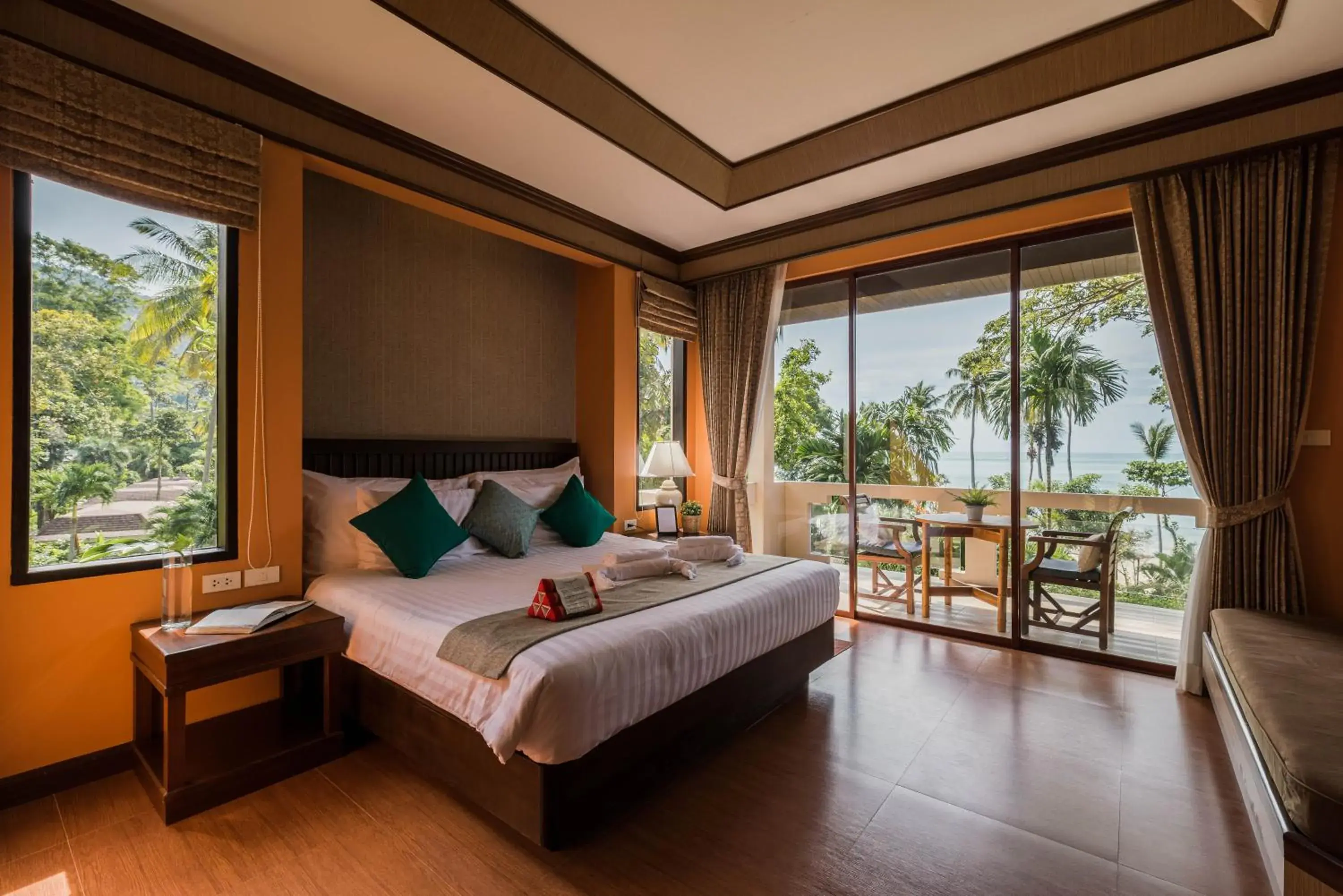 Deluxe Double Room with Sea View in Anda Lanta Resort Deluxe Double Room with Sea View in Anda Lanta Resort