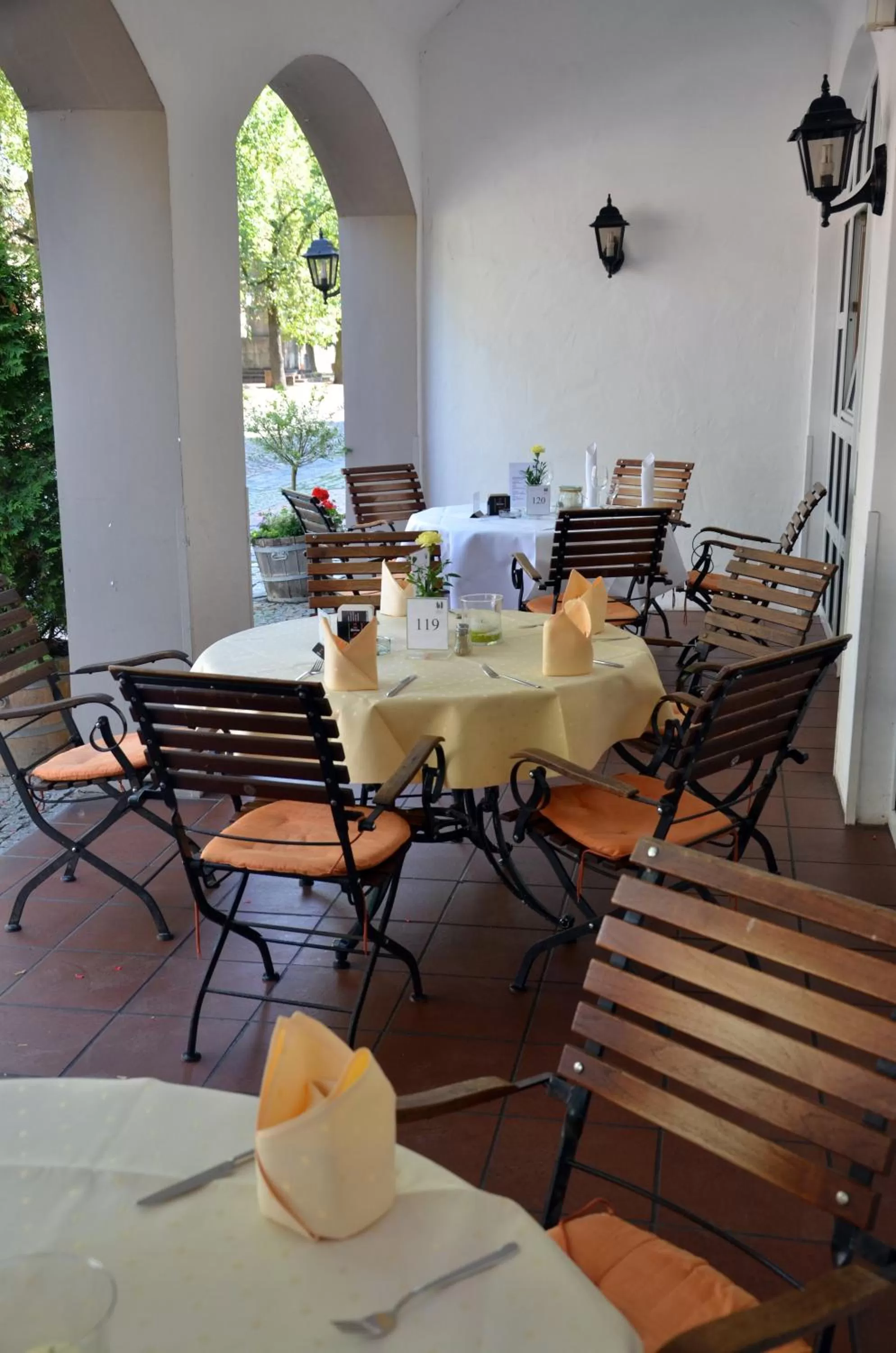 Restaurant/places to eat in Hotel Landhaus Wörlitzer Hof