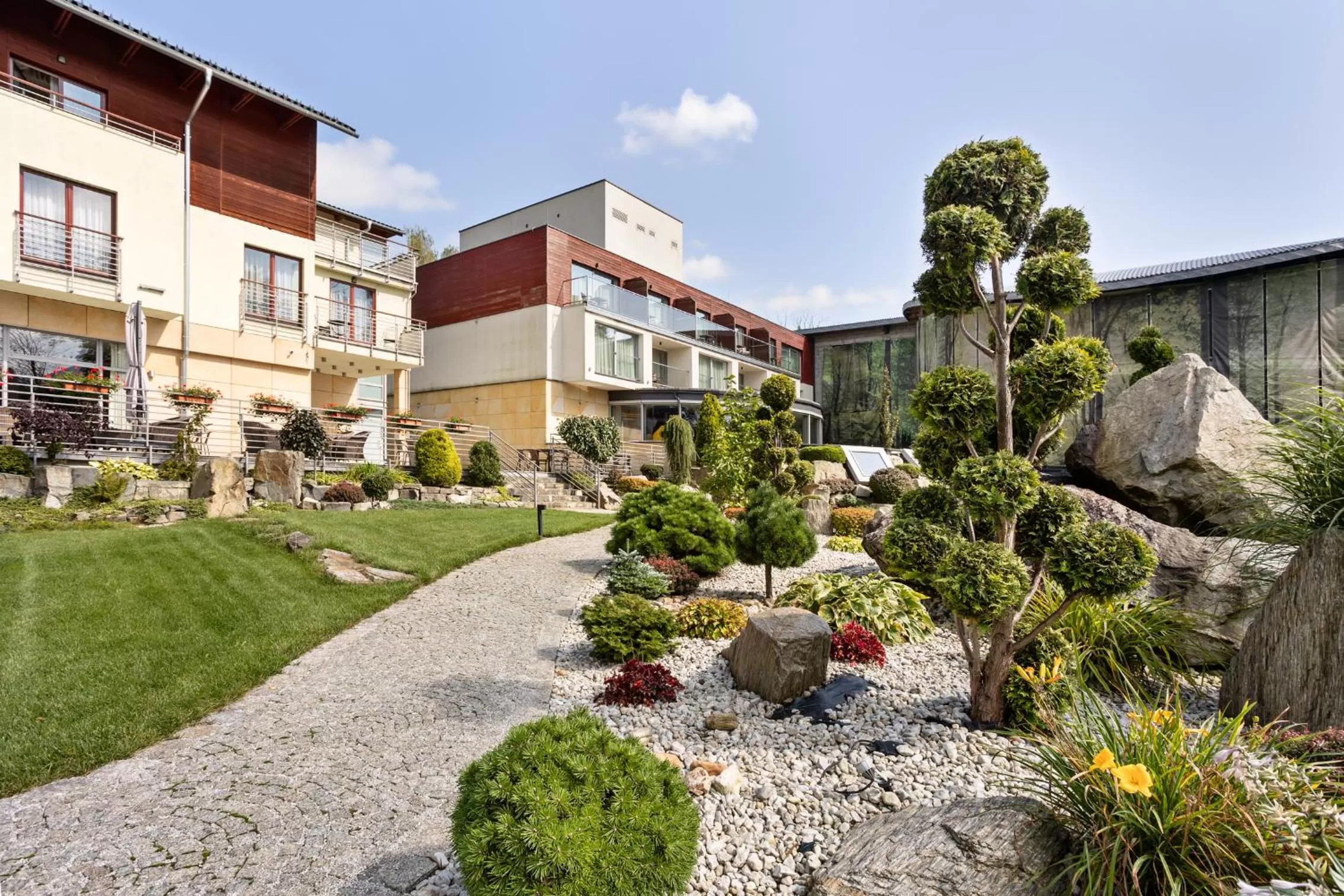 Garden in Hotel Olympic Spa & Wellness