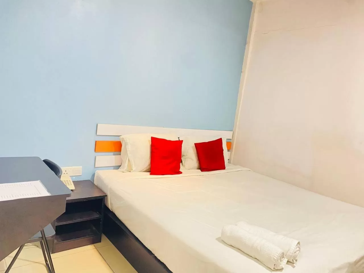 Photo of the whole room, Bed in Orange Hotel Segamat